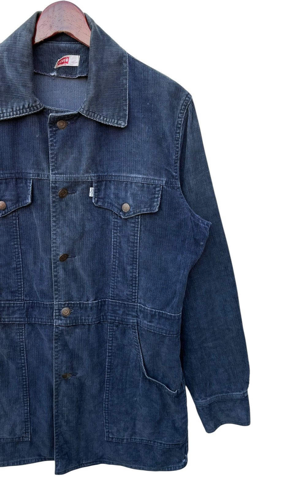 Levi's Vintage Clothing Vintage 70s Levi’s Safari Bush Split Tail Corduroy Jacket Size US M / EU 48-50 / 2 - 6 Thumbnail