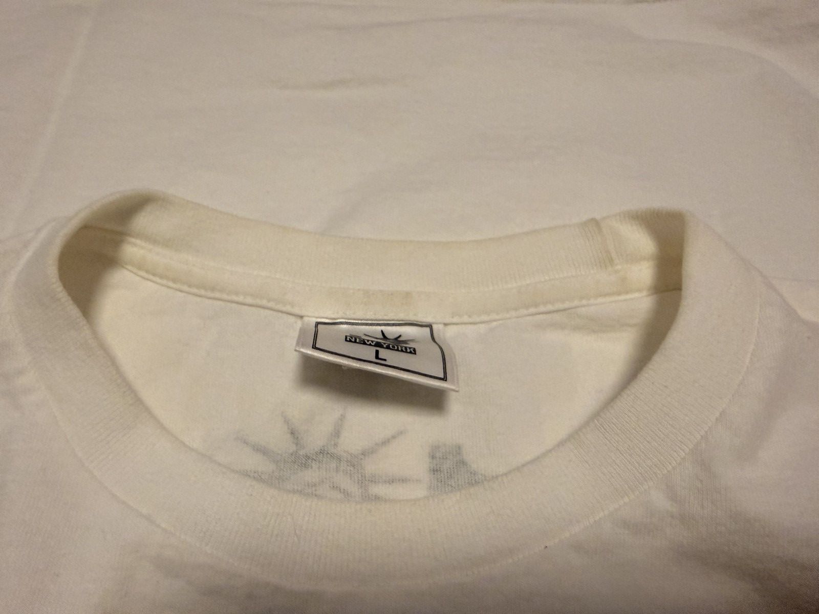 Bape × Kid Cudi A BATHING APE Bape Kid Cudi NYC 10th White tee L Size US L / EU 52-54 / 3 - 4 Thumbnail