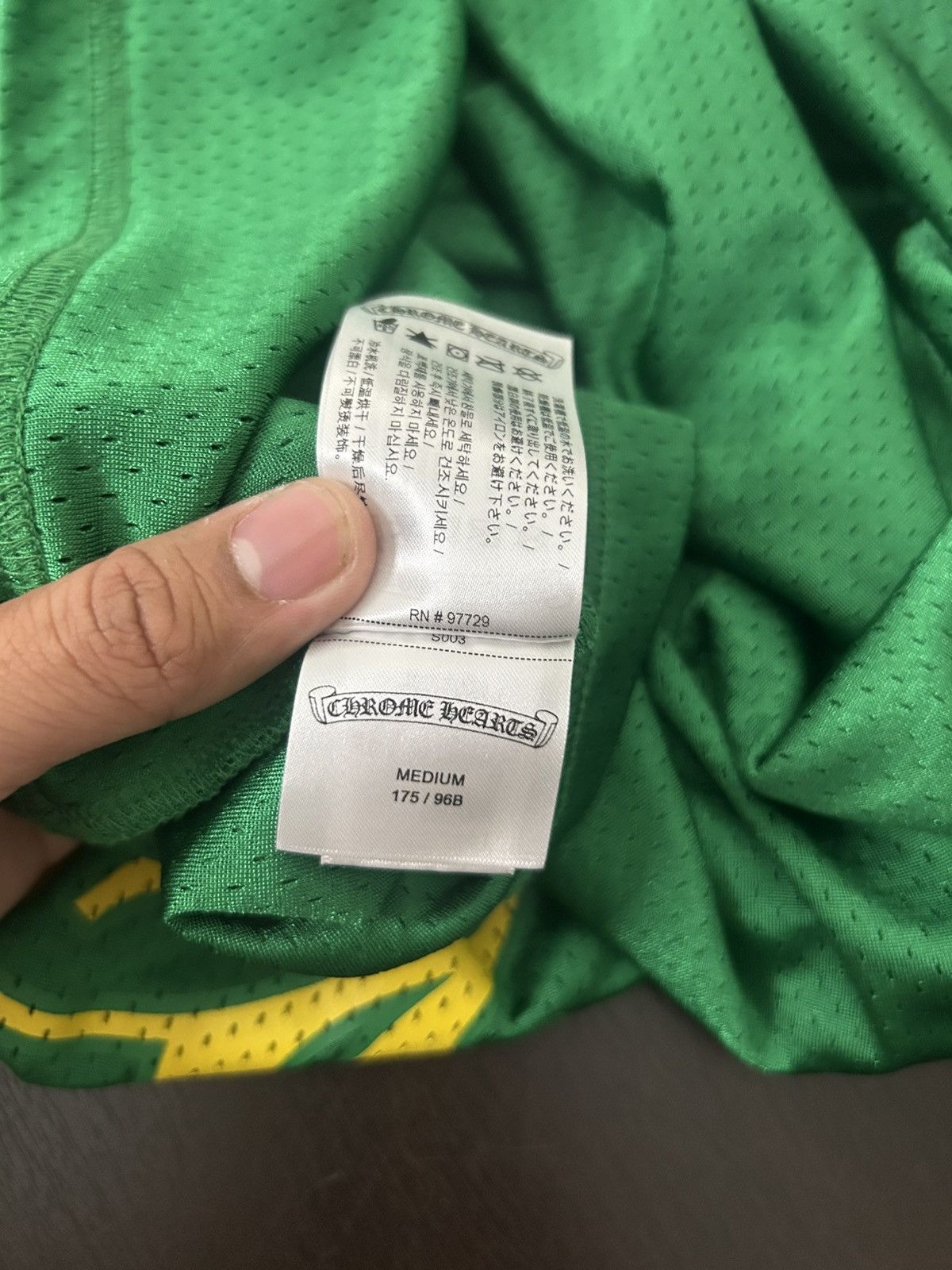 Chrome Hearts Chrome Hearts Green and Yellow Longsleeve Jersey Size US M / EU 48-50 / 2 - 8 Thumbnail