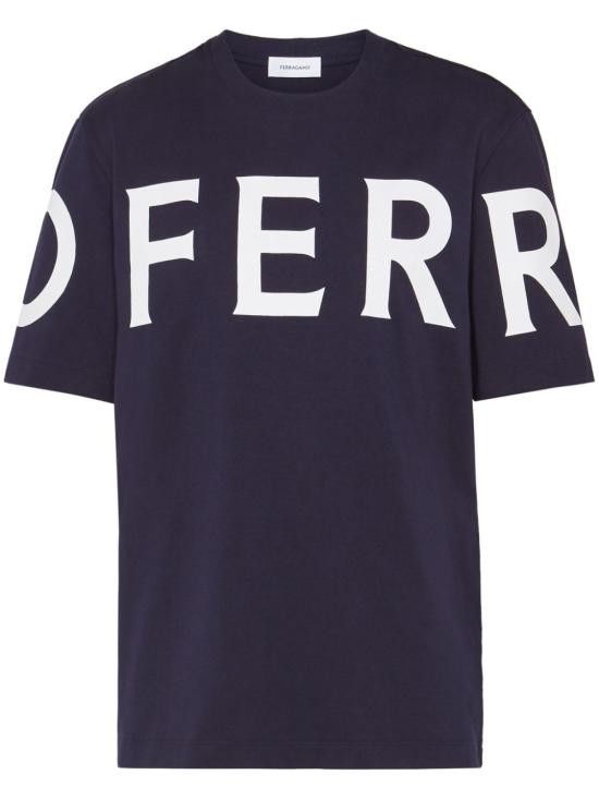 SALVATORE FERRAGAMO Men T-Shirts 122303 771855002 Blue