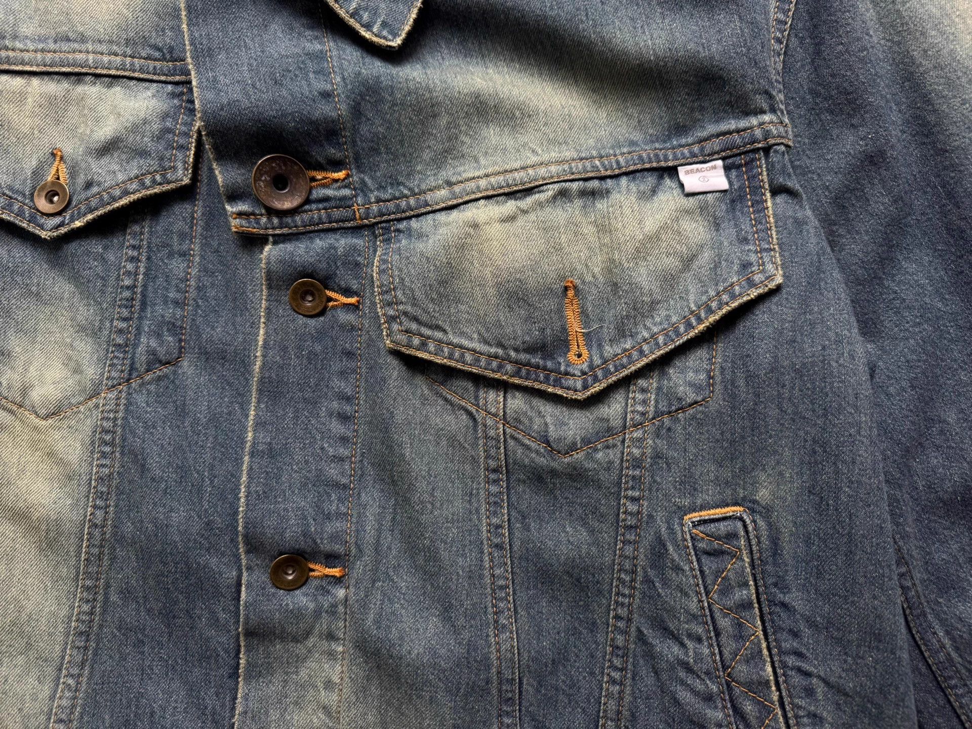 Other Kolor Beacon 23ss Irregular Denim Jacket 2 Size M / US 6-8 / IT 42-44 - 6 Thumbnail