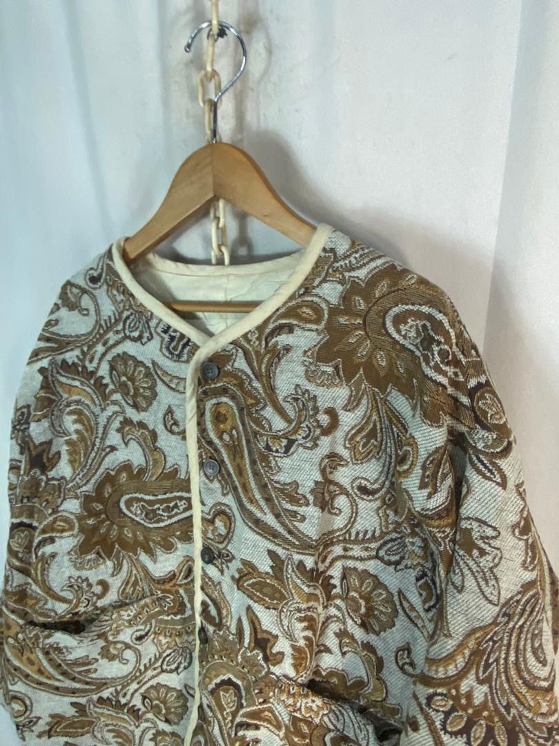 Japanese Brand Unisex🔥 tree cafe embroidered fullprint button up jacket Size L / US 10 / IT 46 - 5 Thumbnail
