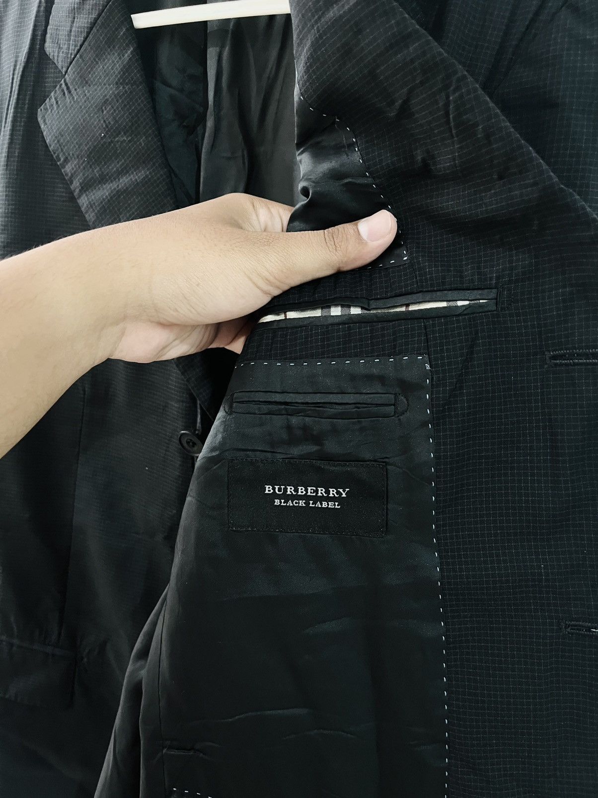 Burberry Burberry Black Blazer Size 38L - 4 Thumbnail