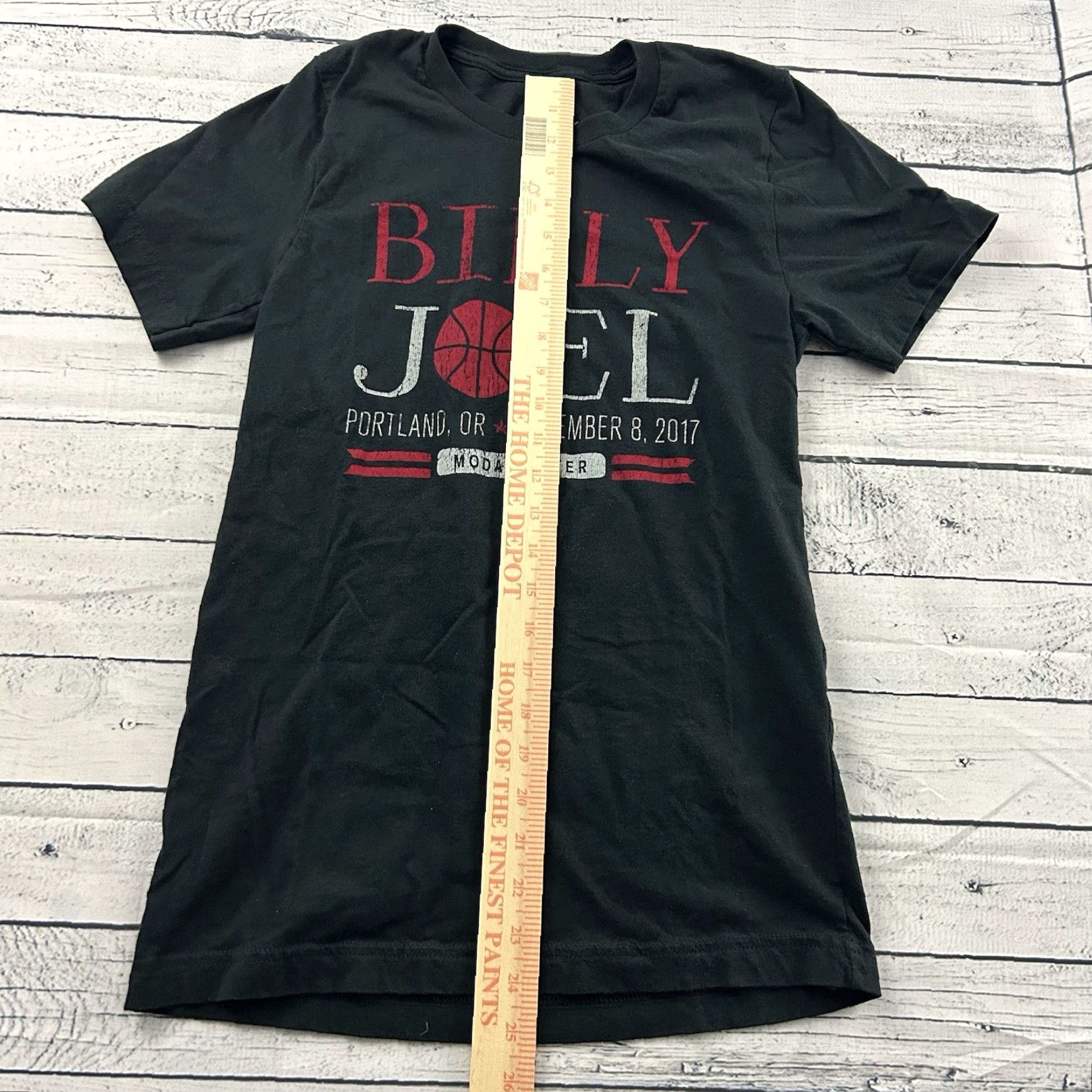 Vintage Billy Joel Portland OR Moda Center Short Sleeve T Shirt Men's Small Black Size US S / EU 44-46 / 1 - 3 Thumbnail