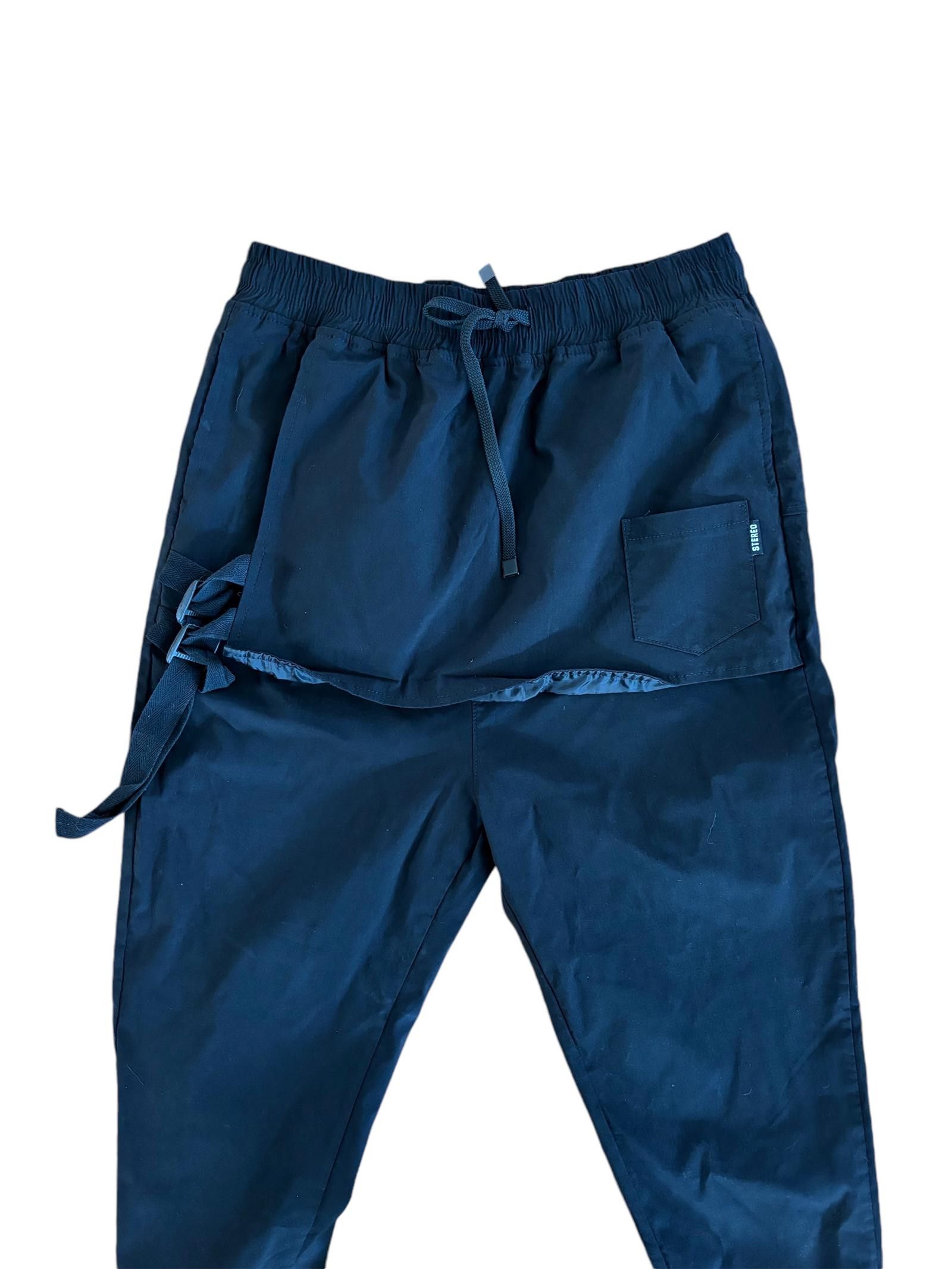 Designer Men's Stereo Elastic Waistband Skirt Track Pants Size 2XL Size US 40 / EU 56 - 3 Thumbnail