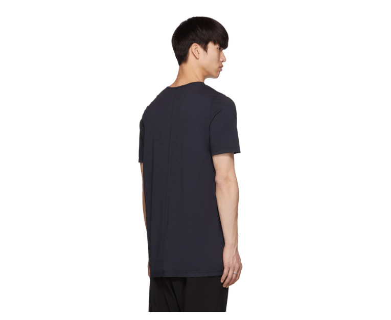 Rick Owens Rick Owens RO men's black classic tee, in stock Size US XL / EU 56 / 4 - 2 Thumbnail