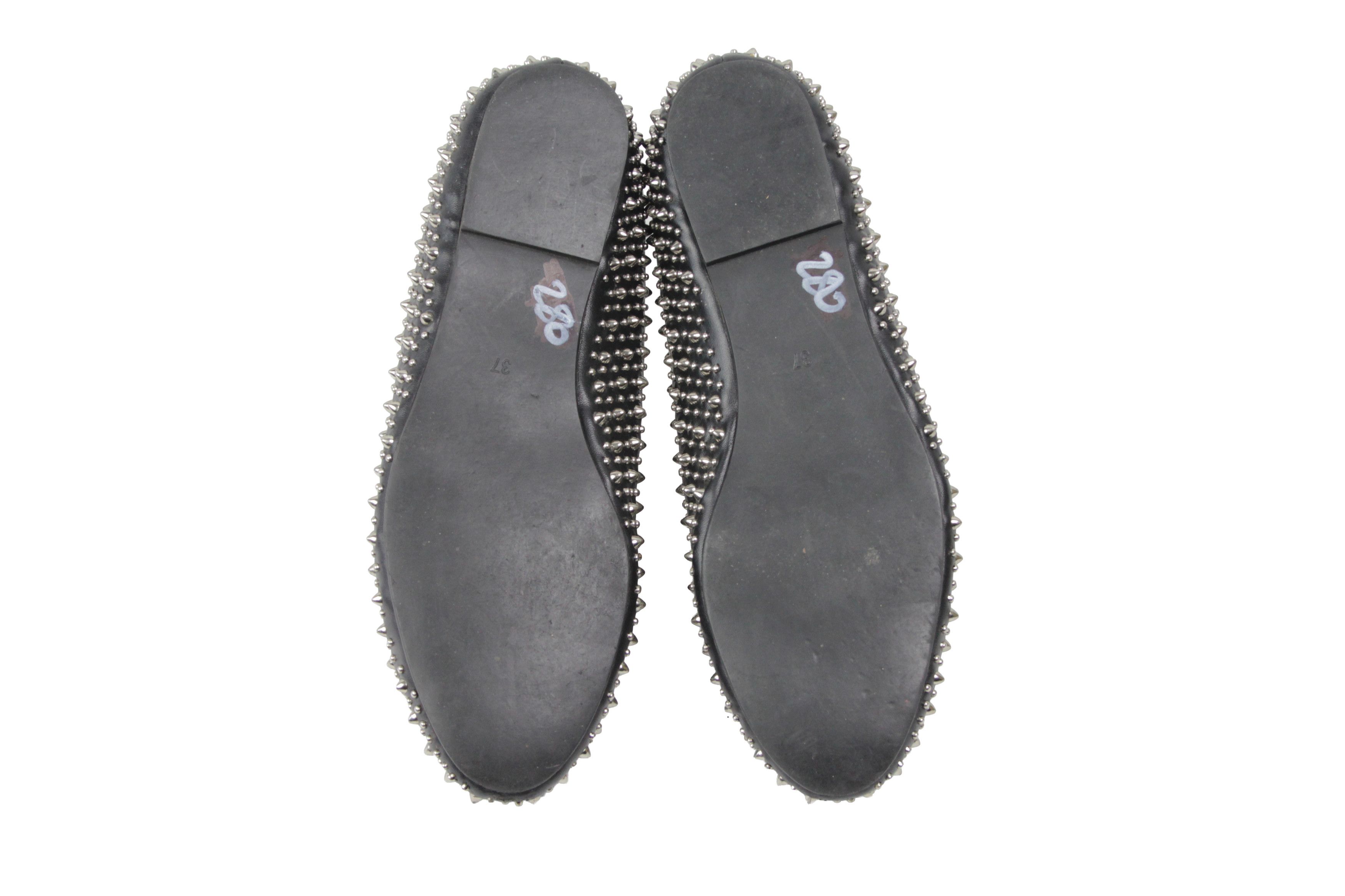 Jeffrey Campbell Y2K Rockstuds Ballerinas Boat Shoes Size US 7 / IT 37 - 11 Thumbnail