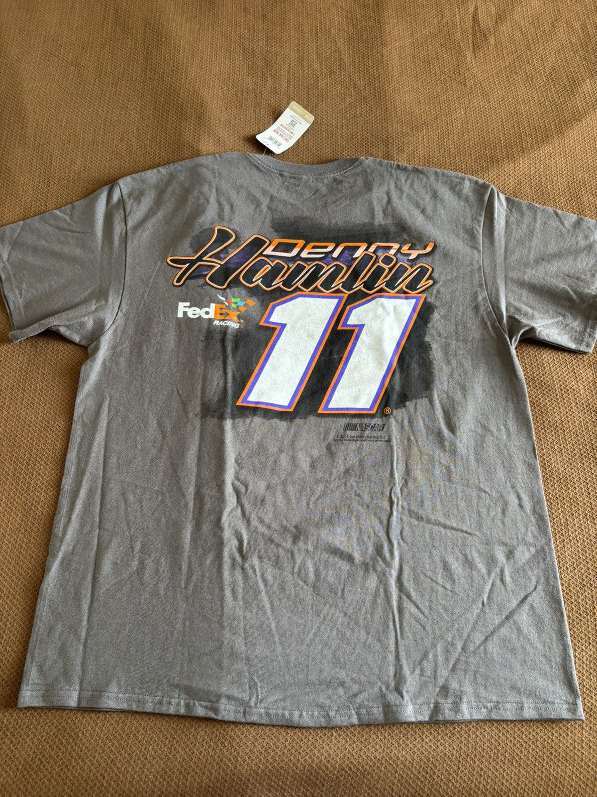 Vintage NASCAR Joe Gibbs Racing #11 Denny Hamlin Size US XL / EU 56 / 4 - 2 Thumbnail