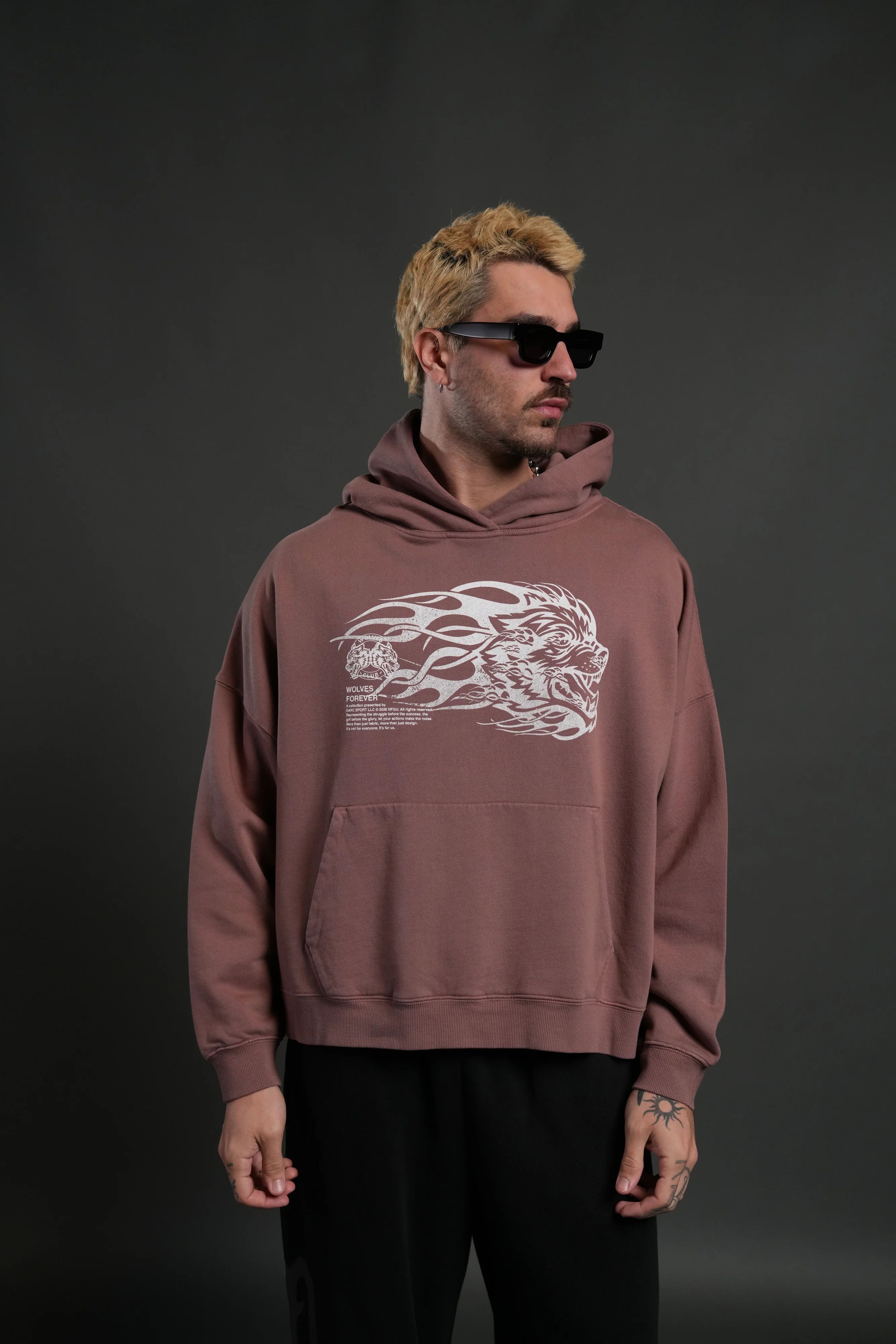 Darc Sport Darc Sport XL Wolf of the Flame Grunge "Gage Box Cut" Size US XL / EU 56 / 4 - 3 Thumbnail