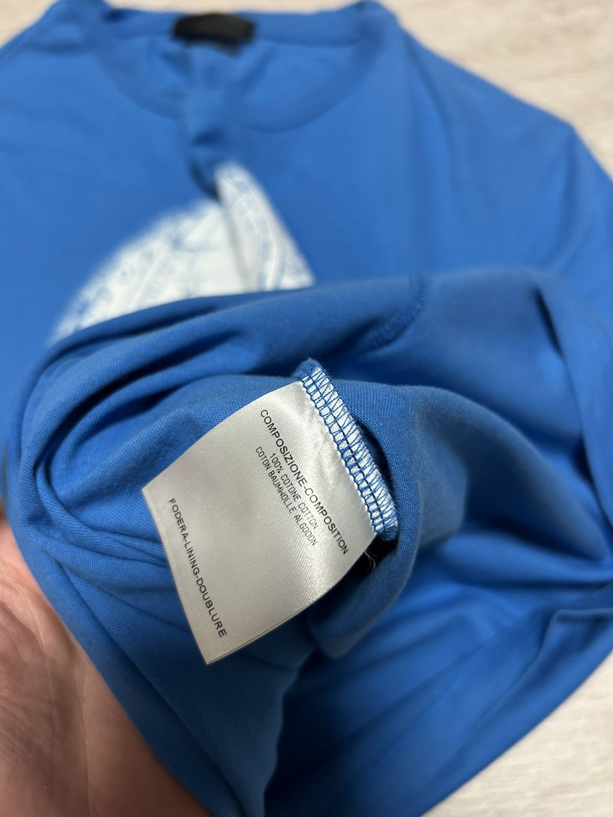 Alexander McQueen Alexander McQueen Big logo skull T-shirt Blue size S Size US S / EU 44-46 / 1 - 11 Thumbnail
