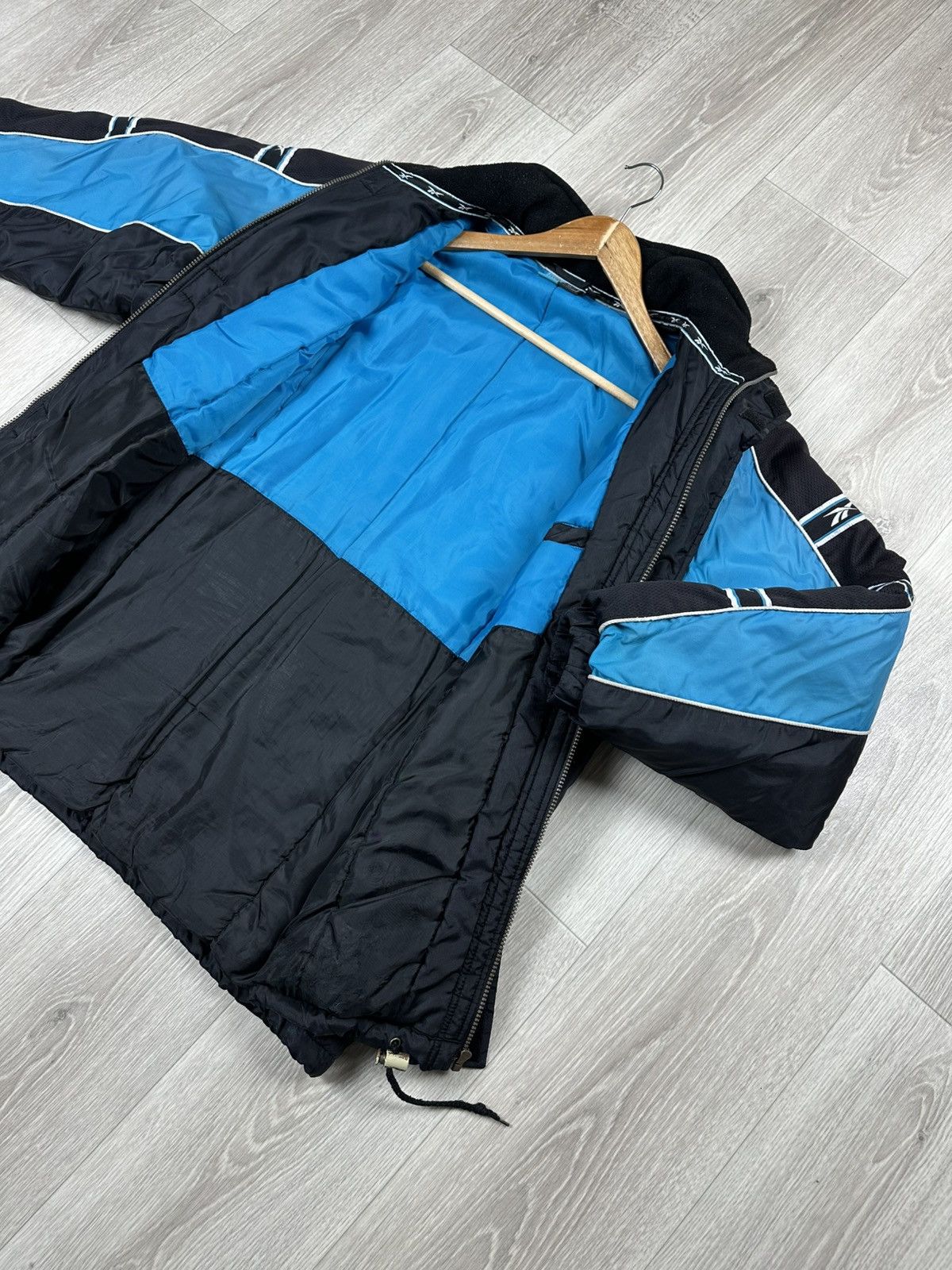 Reebok × Vintage Aston Villa football jacket 1998-99 Reebok Black Blue Adults Size US M / EU 48-50 / 2 - 12 Thumbnail