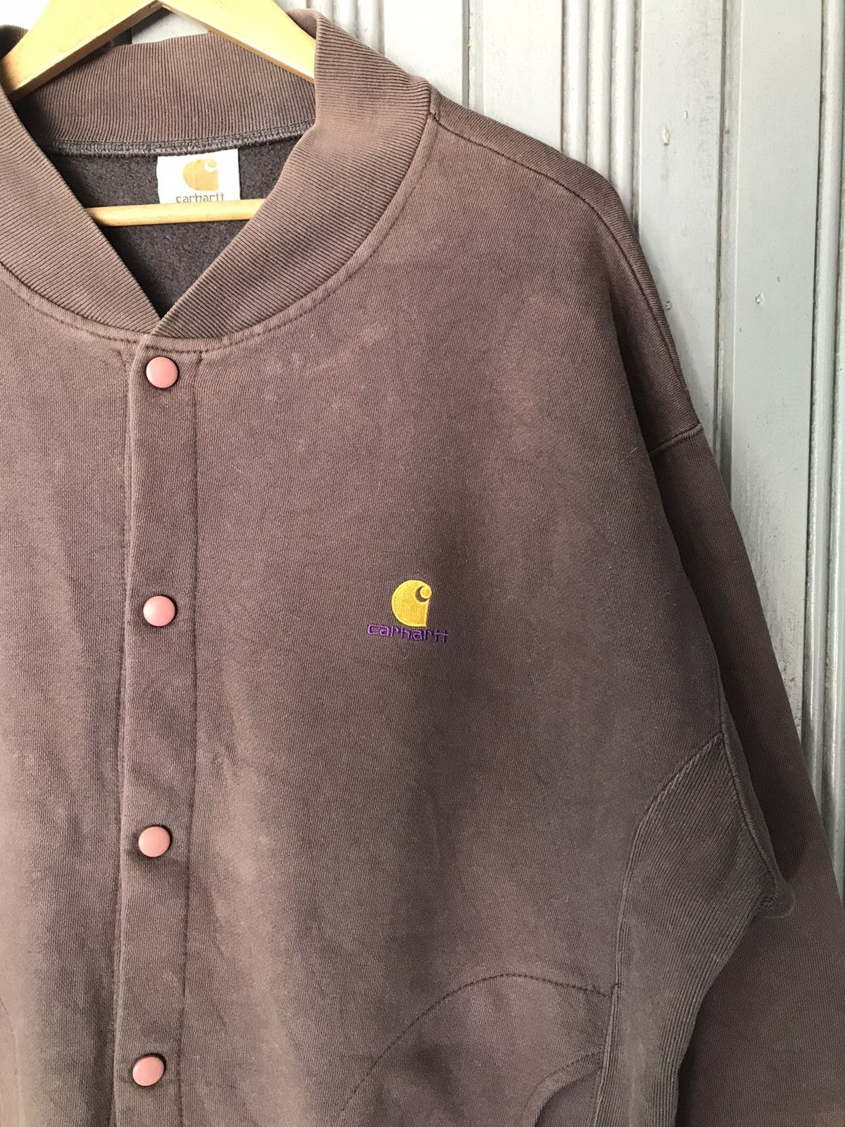Carhartt SWEATER CARHARTT BUTTON Size US XL / EU 56 / 4 - 5 Thumbnail