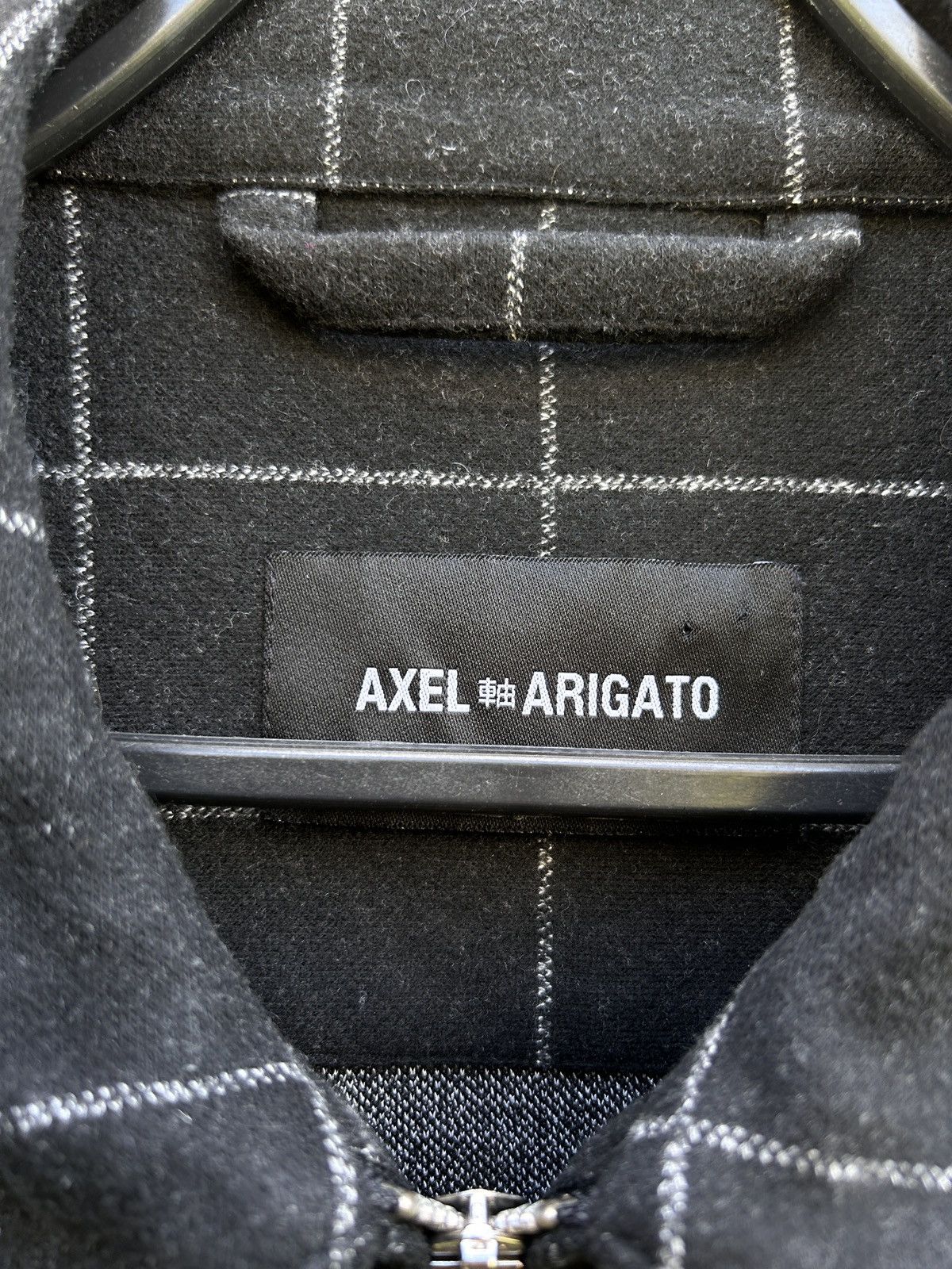 Axel Arigato Axel Arigato Lightweight Zippered Soft Check Jacket Size US XS / EU 42 / 0 - 7 Thumbnail