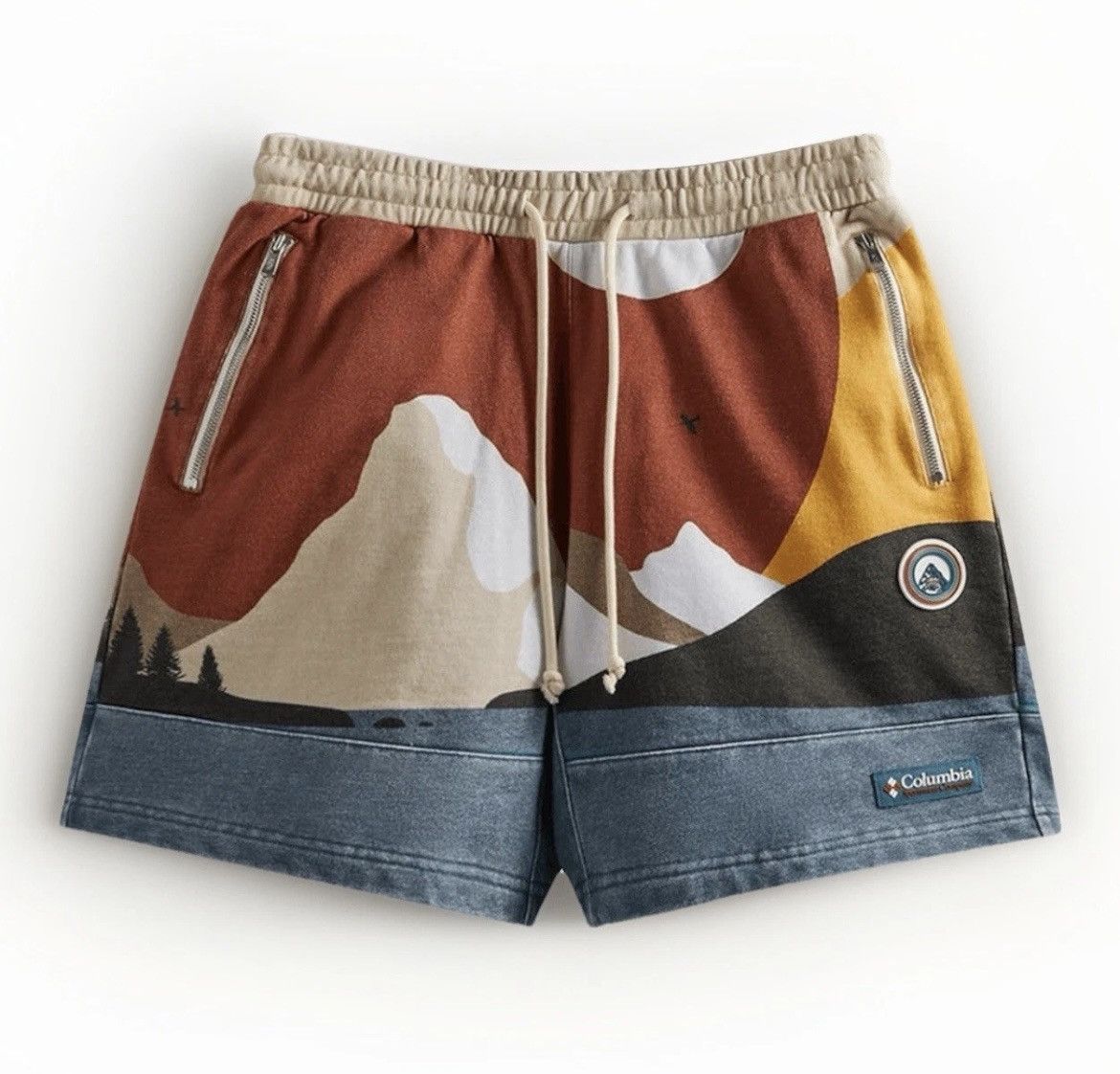 Columbia × Kith KITH x COLUMBIA⚡️Size XS "Sanguine" SS22 Mountain print short Size US 29 - 1 Thumbnail