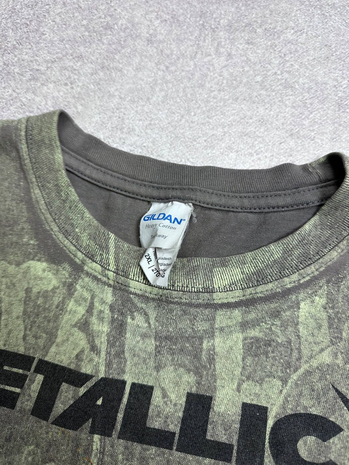 Band Tees Vintage Metallica Justice All Over Print Boxy T-shirt XXL Size US XXL / EU 58 / 5 - 6 Thumbnail