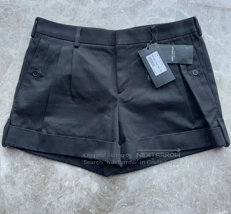 Saint Laurent Paris Saint Laurent Paris size F38 Black Shorts Size 25" / US 0 / IT 36 - 5 Thumbnail
