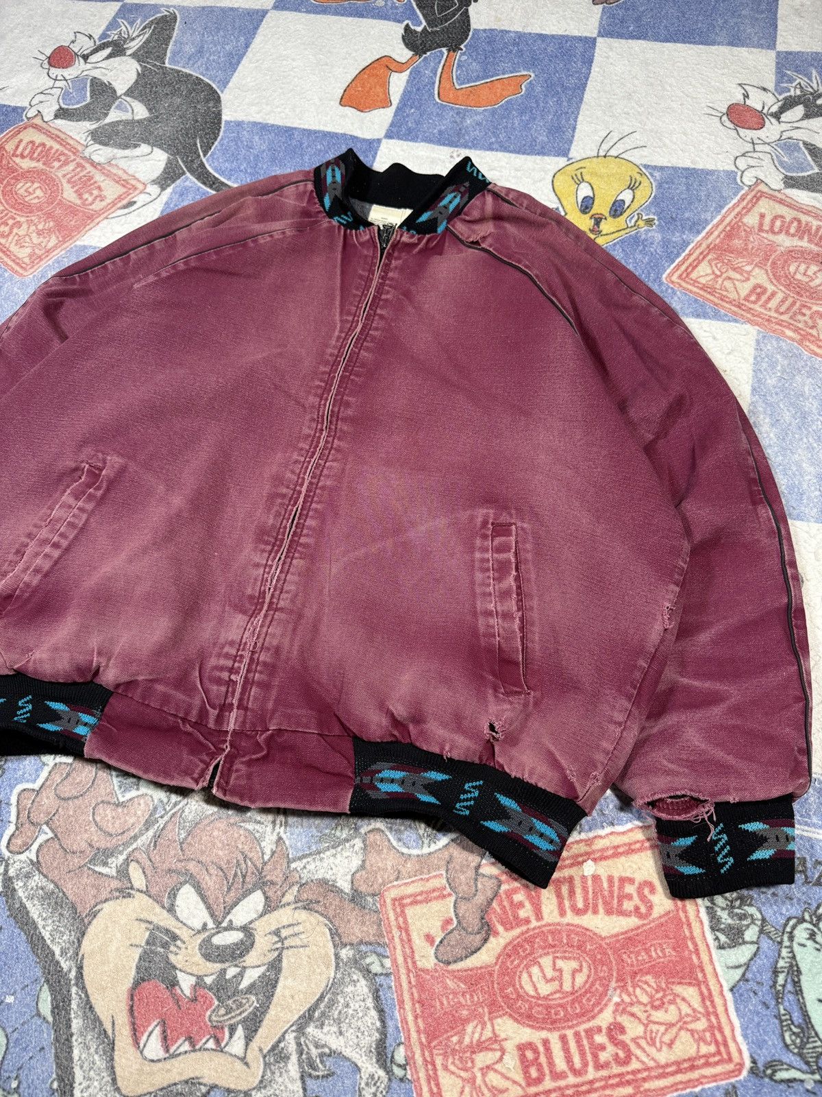 Vintage Vintage santa fe aztec work jacket Size US L / EU 52-54 / 3 - 2 Thumbnail