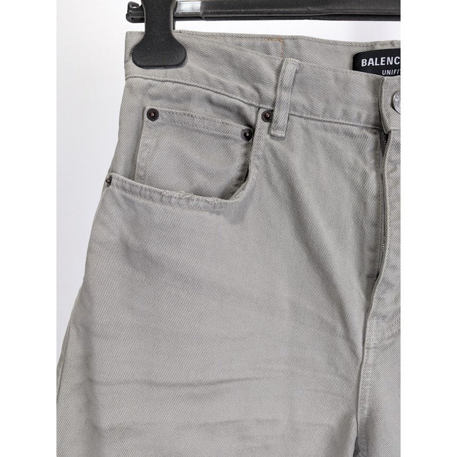 Balenciaga o1rshd1 Large Pants in Dirty White Size US 28 / EU 44 - 5 Thumbnail