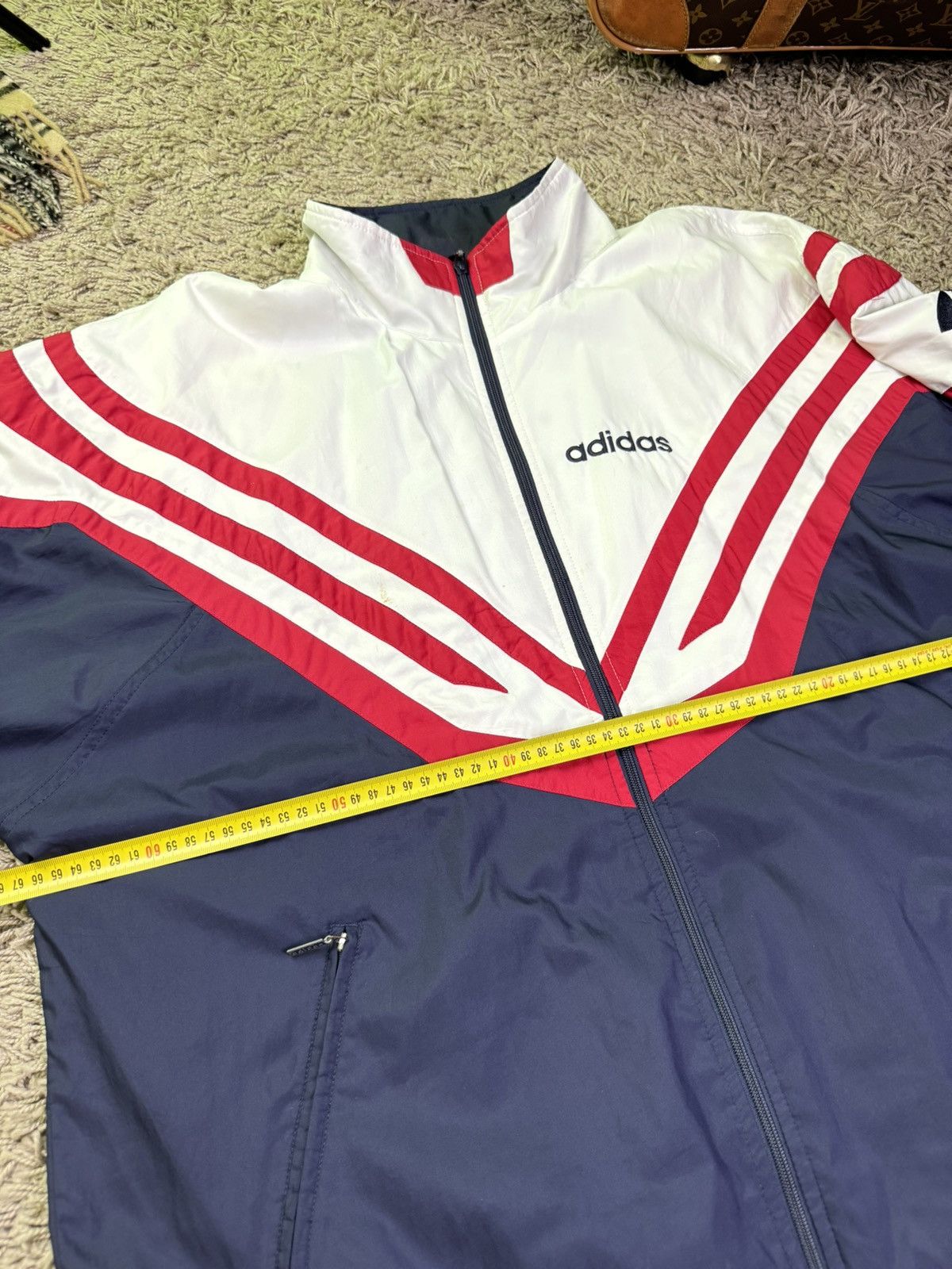Adidas Vintage jacket Adidas 90s original sportswear item Size US XL / EU 56 / 4 - 4 Thumbnail
