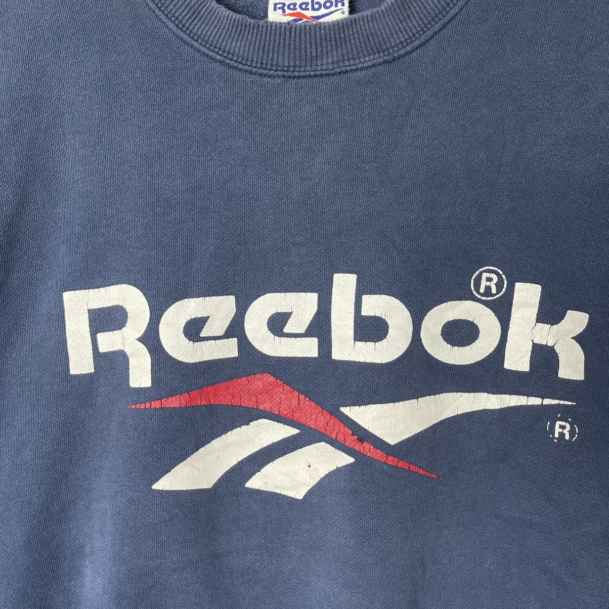 Reebok Vintage Reebok Big Logo Crewneck Sweatshirt Size US M / EU 48-50 / 2 - 3 Thumbnail