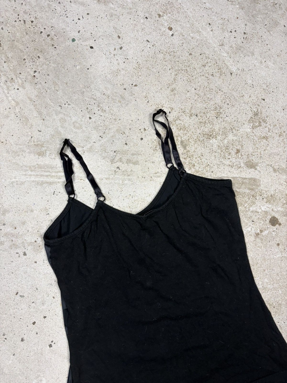 Dolce & Gabbana Vintage 2000s Dolce & Gabbana Black Spellout Logo Top Size S / US 4 / IT 40 - 14 Thumbnail