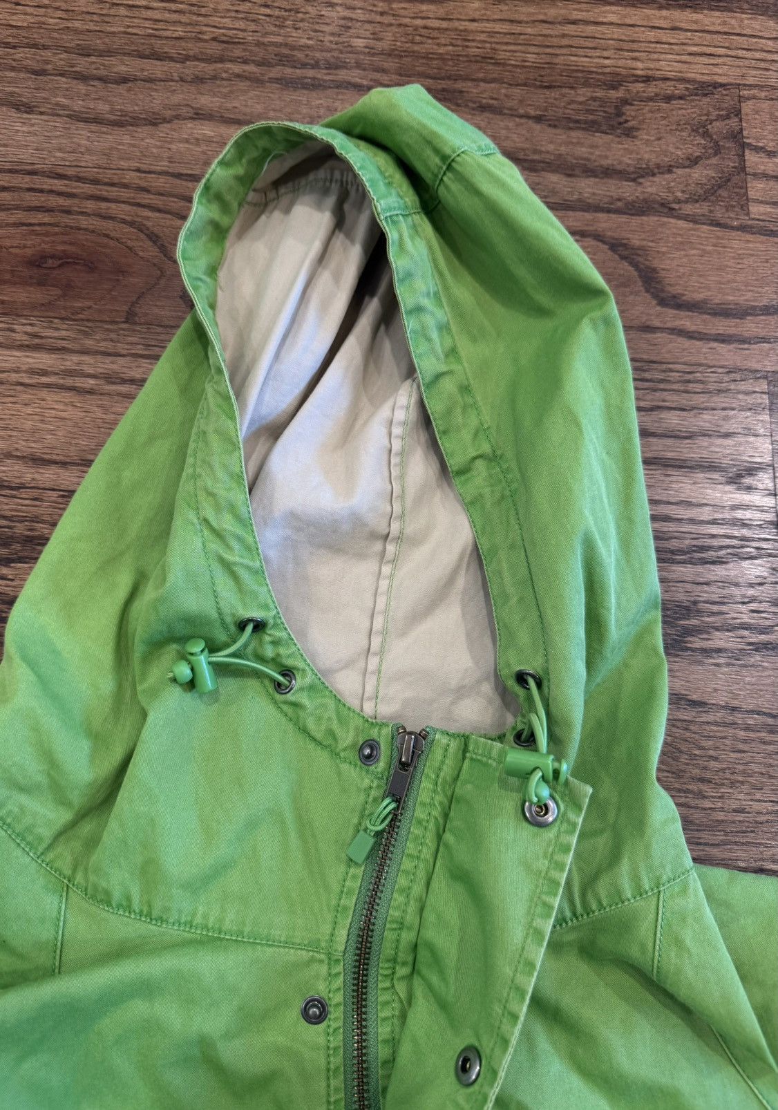 Supreme Supreme SS20 Overdyed Twill Hooded Jacket Size US XL / EU 56 / 4 - 10 Thumbnail