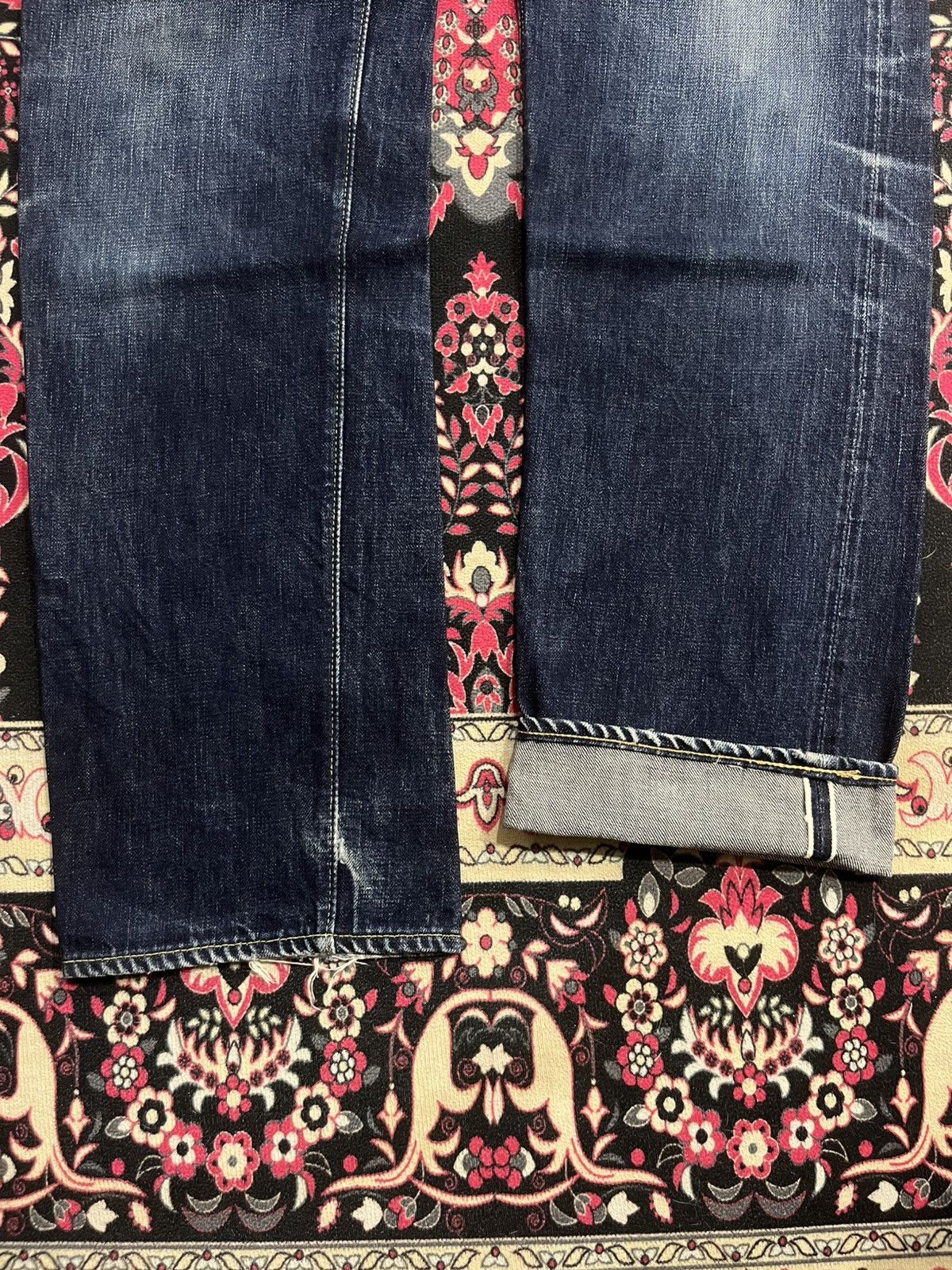 Full Count & Co. ⚡️Selvedge⚡️Vintage Japan Full Count & Co Blue Washed Jeans Size US 30 / EU 46 - 12 Thumbnail