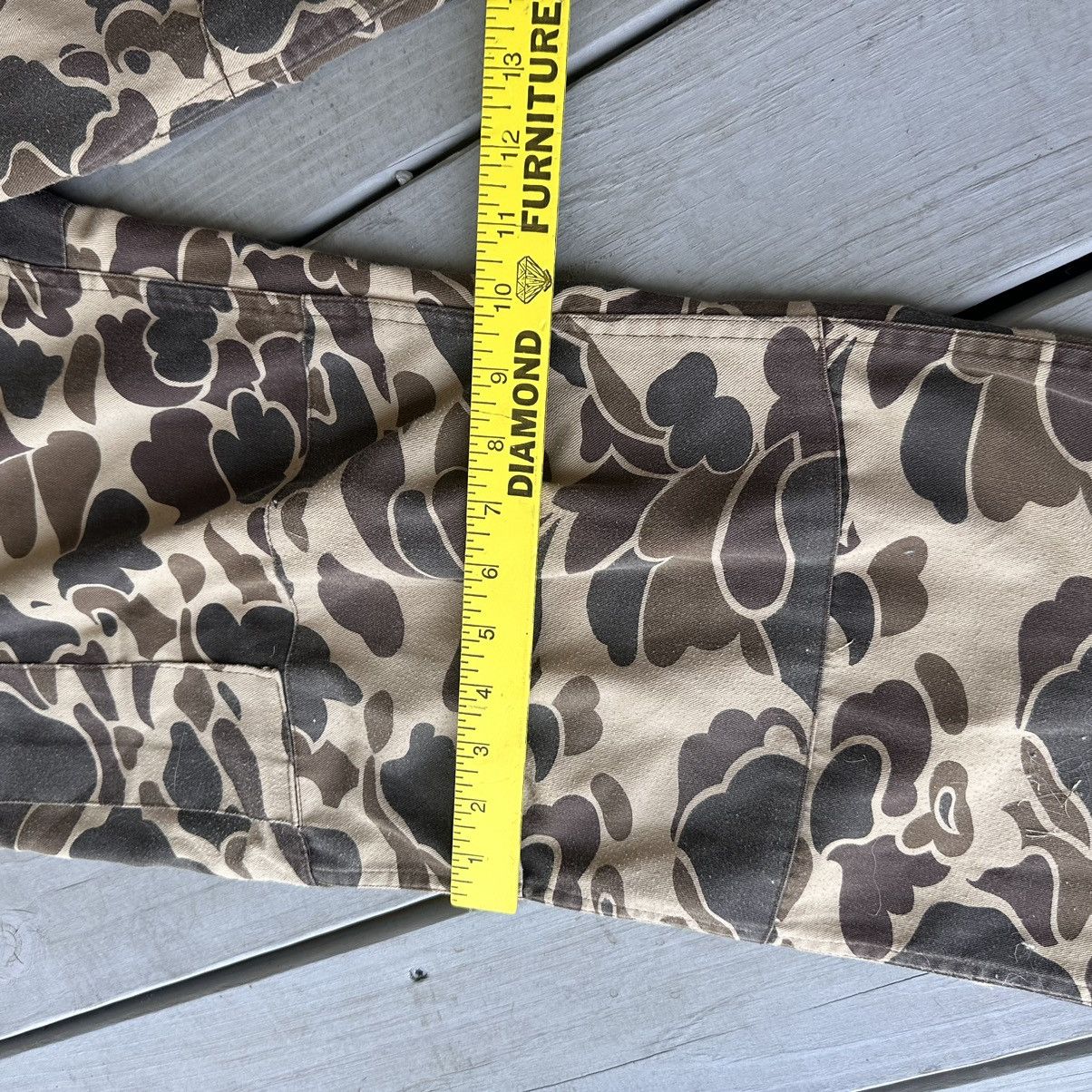 Vintage Brown duck camo pants Sz 32x30 vintage 80s Size US 32 / EU 48 - 5 Thumbnail