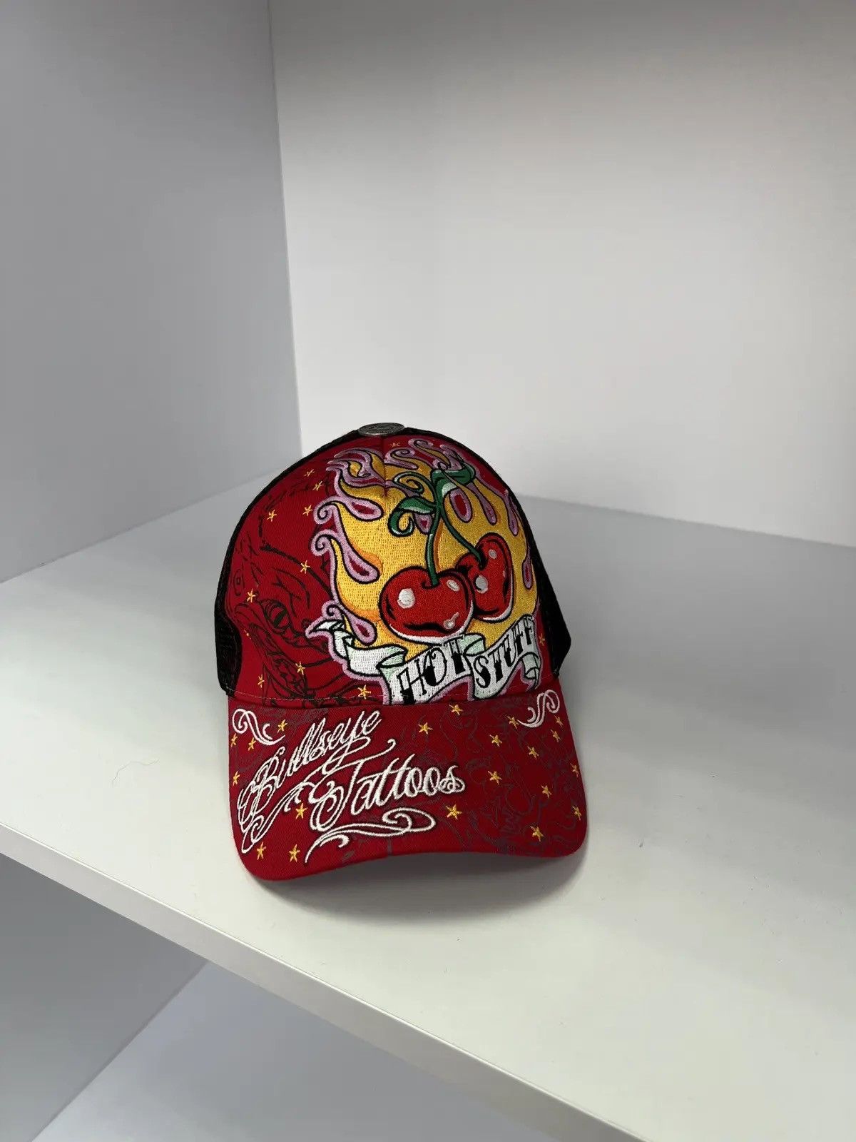 Japanese Brand × Vintage Vintage Ed Hardy Style Y2K Japanese Cap Size ONE SIZE - 5 Thumbnail