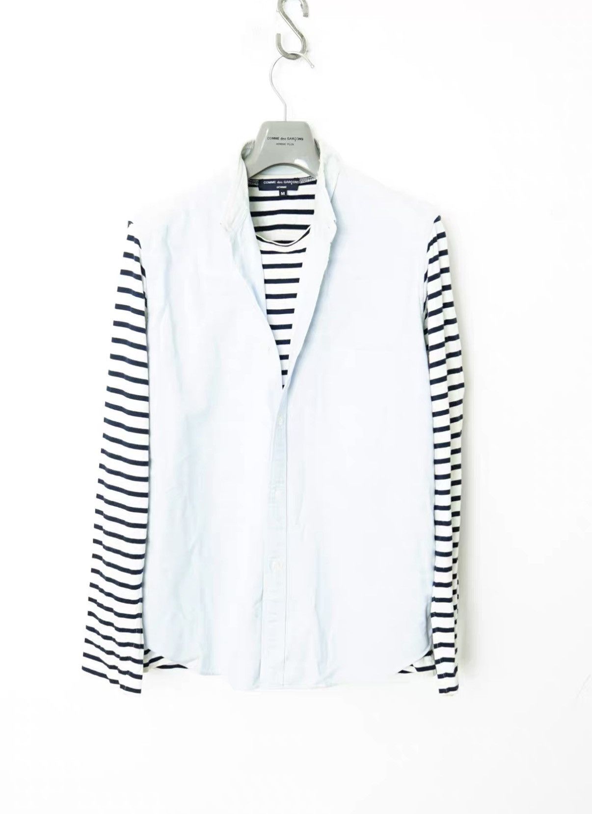 Comme des Garcons Comme des Garçons Archive Layered Stripe Shirt Size US S / EU 44-46 / 1 - 2 Thumbnail