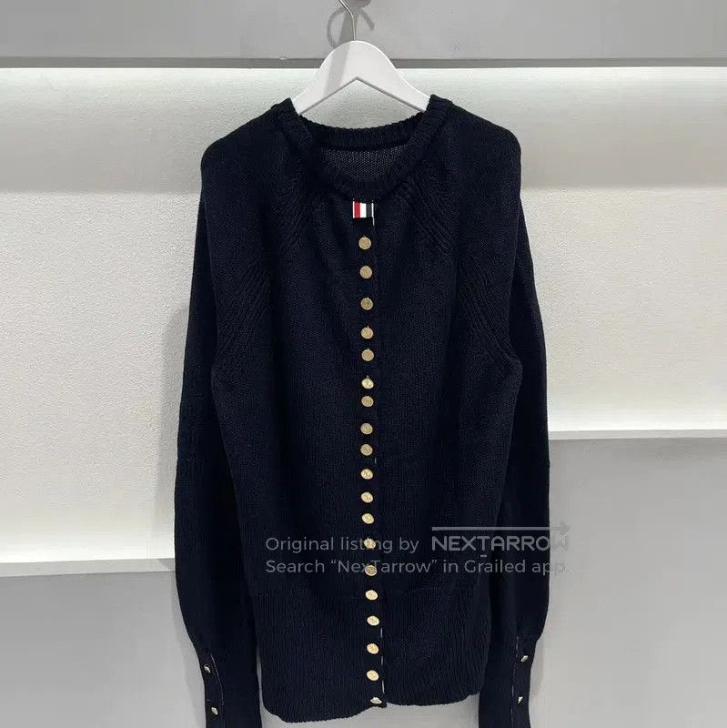 Thom Browne Thom Browne Blue Long Sleeve Pullover Sweater . Size XXS / US 00 / IT 34 - 2 Thumbnail