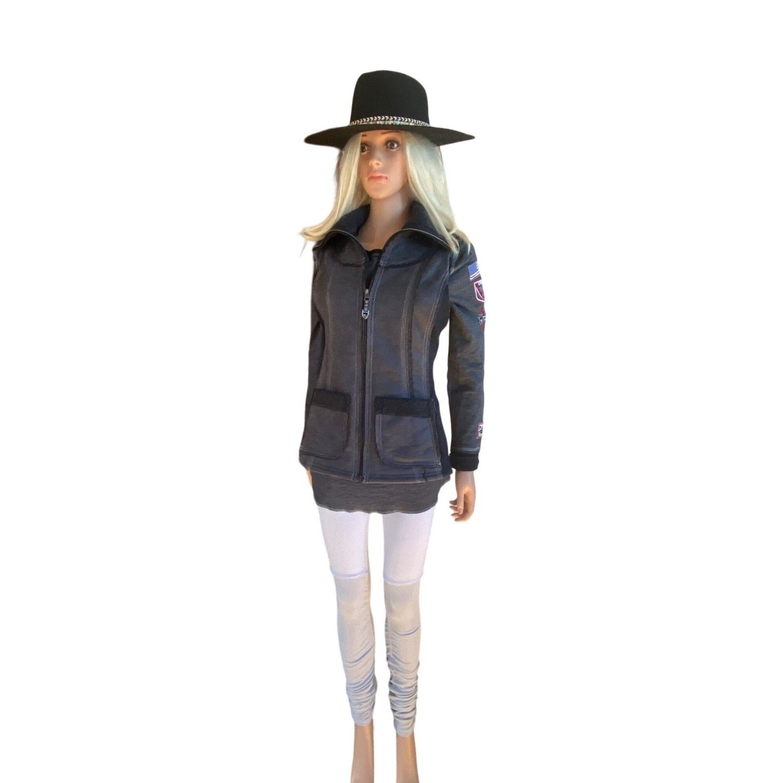 Kuhl NWT KUHL Women's S Raven Gray Black Dani Sherpa Vest Italian Size S / US 4 / IT 40 - 20 Thumbnail
