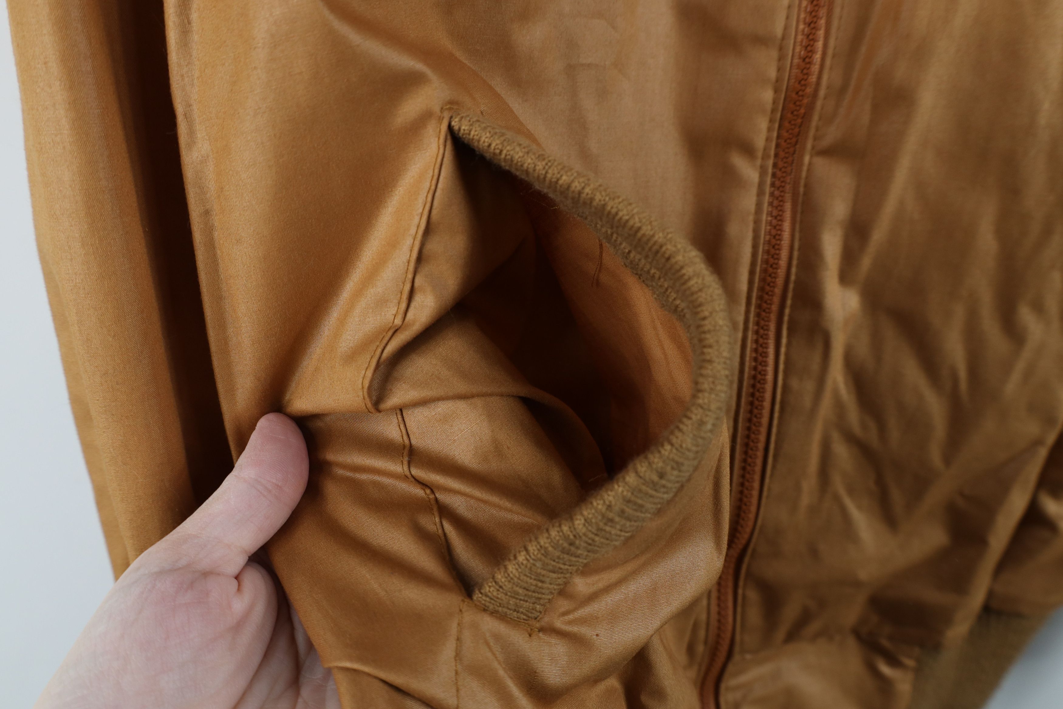 Vintage Vintage 70s Streetwear Cafe Racer Bomber Jacket Brown Size US L / EU 52-54 / 3 - 8 Thumbnail