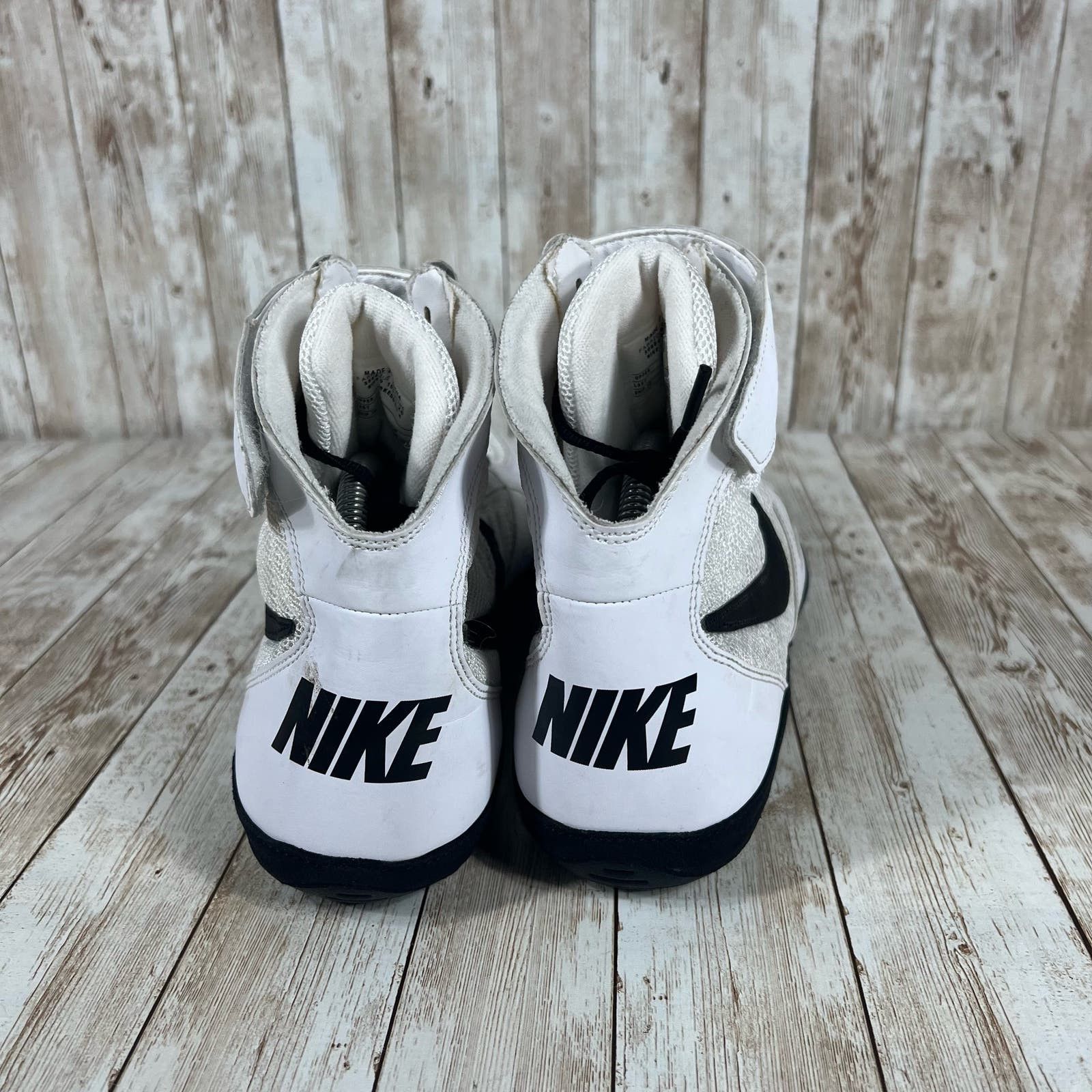 Nike Nike takedown wrestling shoes Mens 12 366640 100 white Size US 12 / EU 45 - 3 Thumbnail