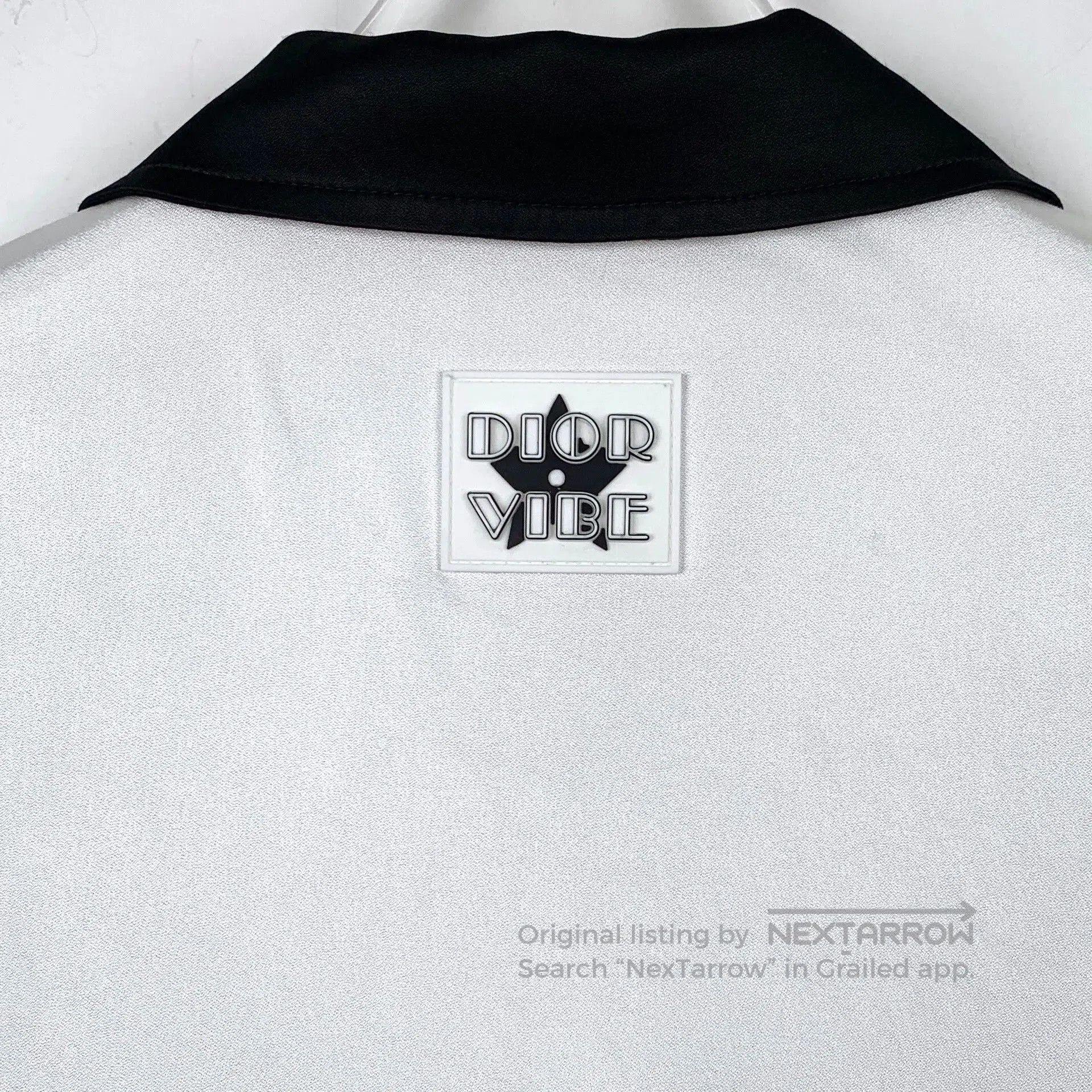 Dior white short sleeve button-up shirt. Size US M / EU 48-50 / 2 - 5 Thumbnail