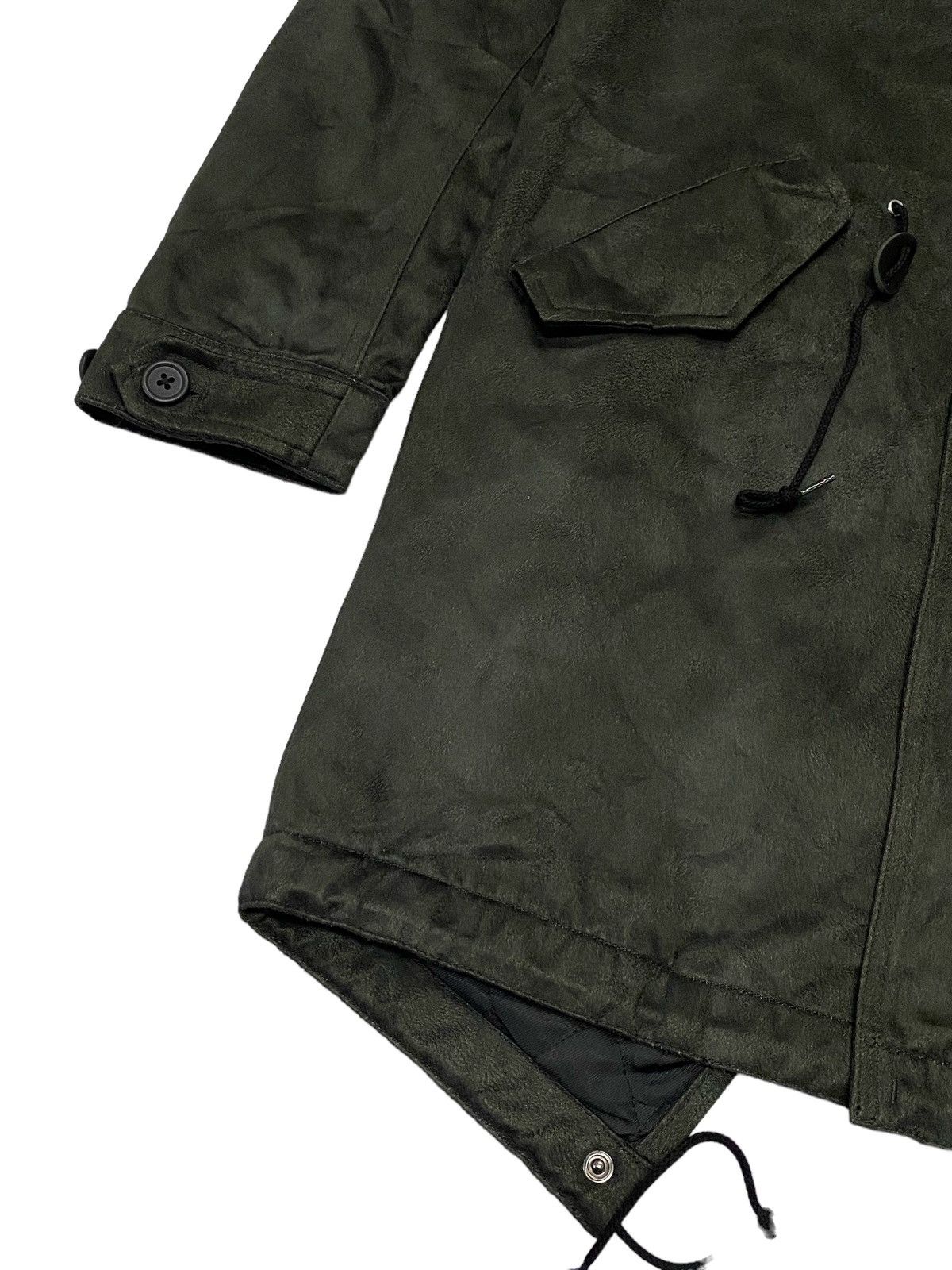 Japanese Brand Tornado Mart fur Hoodie Parka / Long Jacket Size M / US 6-8 / IT 42-44 - 16 Thumbnail