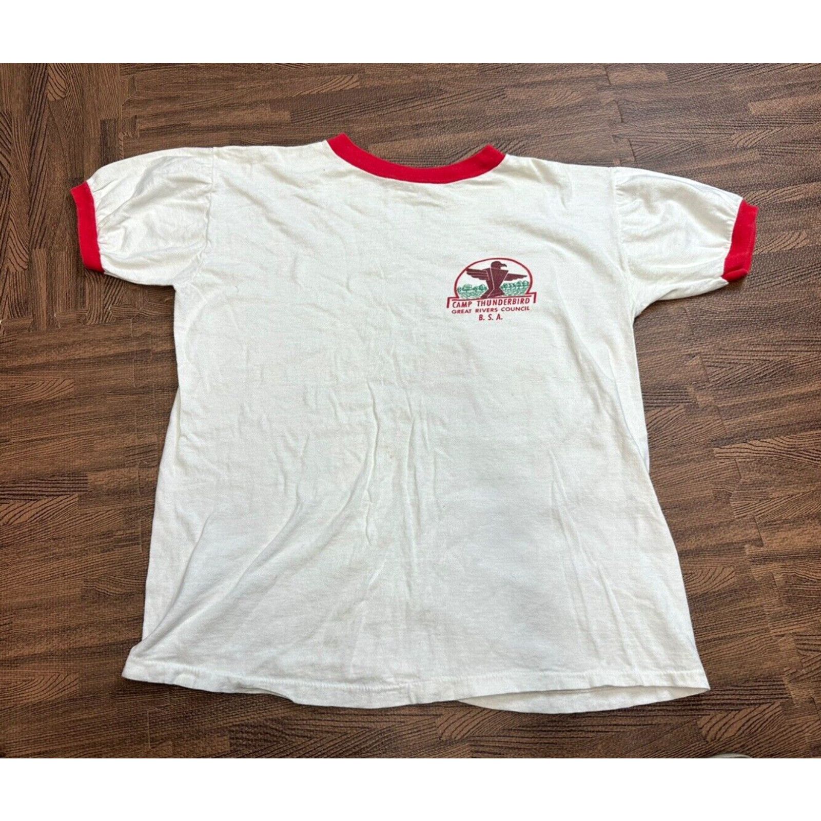 60’s Boy Scouts of America outlets Camp T-Shirt