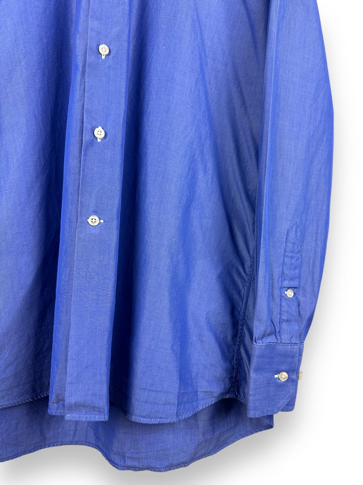 Suitsupply Suitsupply Pure Cotton Two Ply Shirt Long Sleeve Size 43/17 Size US XL / EU 56 / 4 - 8 Thumbnail