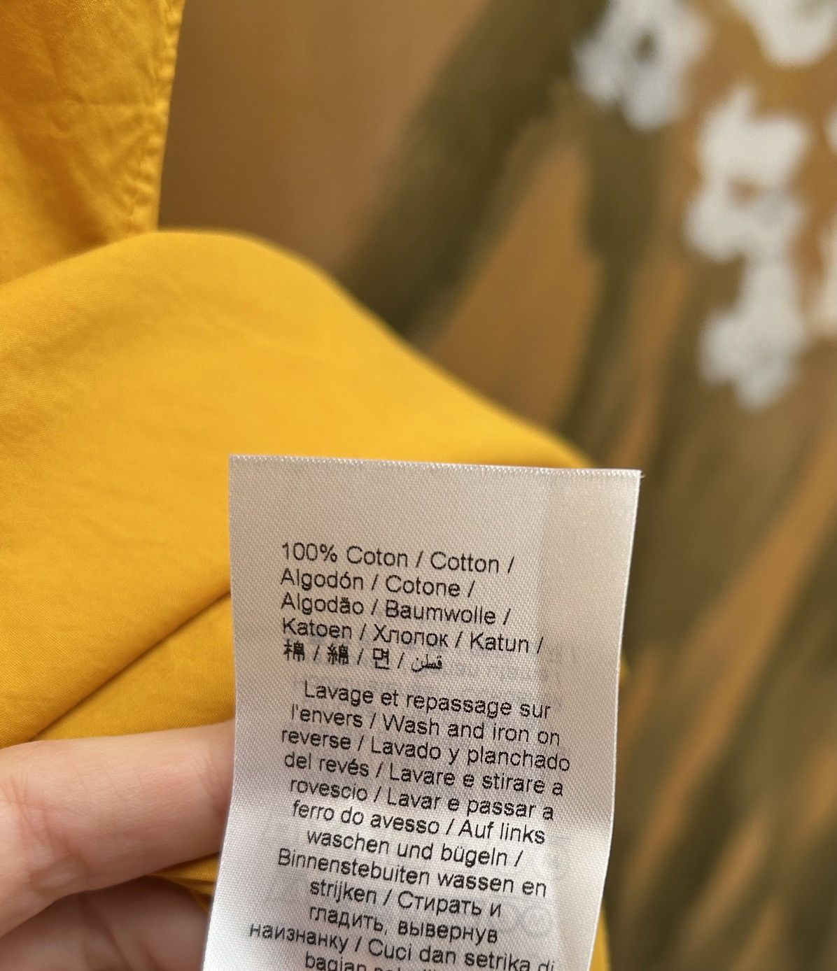 Kenzo Kenzo Short Sleeve Yellow Camp Collar Vacation Big Shirt Size US L / EU 52-54 / 3 - 9 Thumbnail