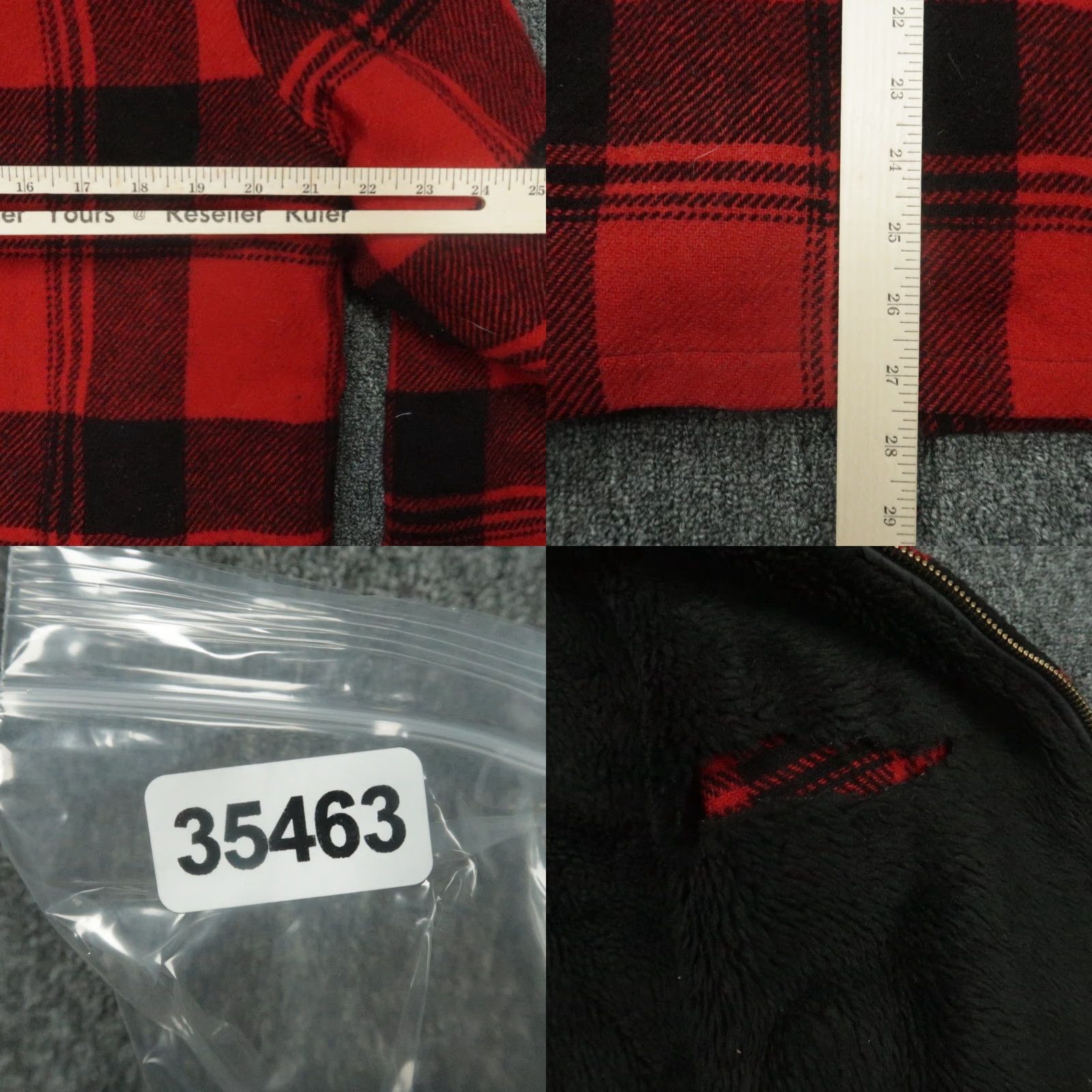 Vintage VINTAGE Woolrich Jacket Mens M Red Buffalo Plaid Wool Ful Zip Lined Woolrich Woolen Mills Overcoat Casual, Workwear Mens Size US M / EU 48-50 / 2 - 8 Thumbnail