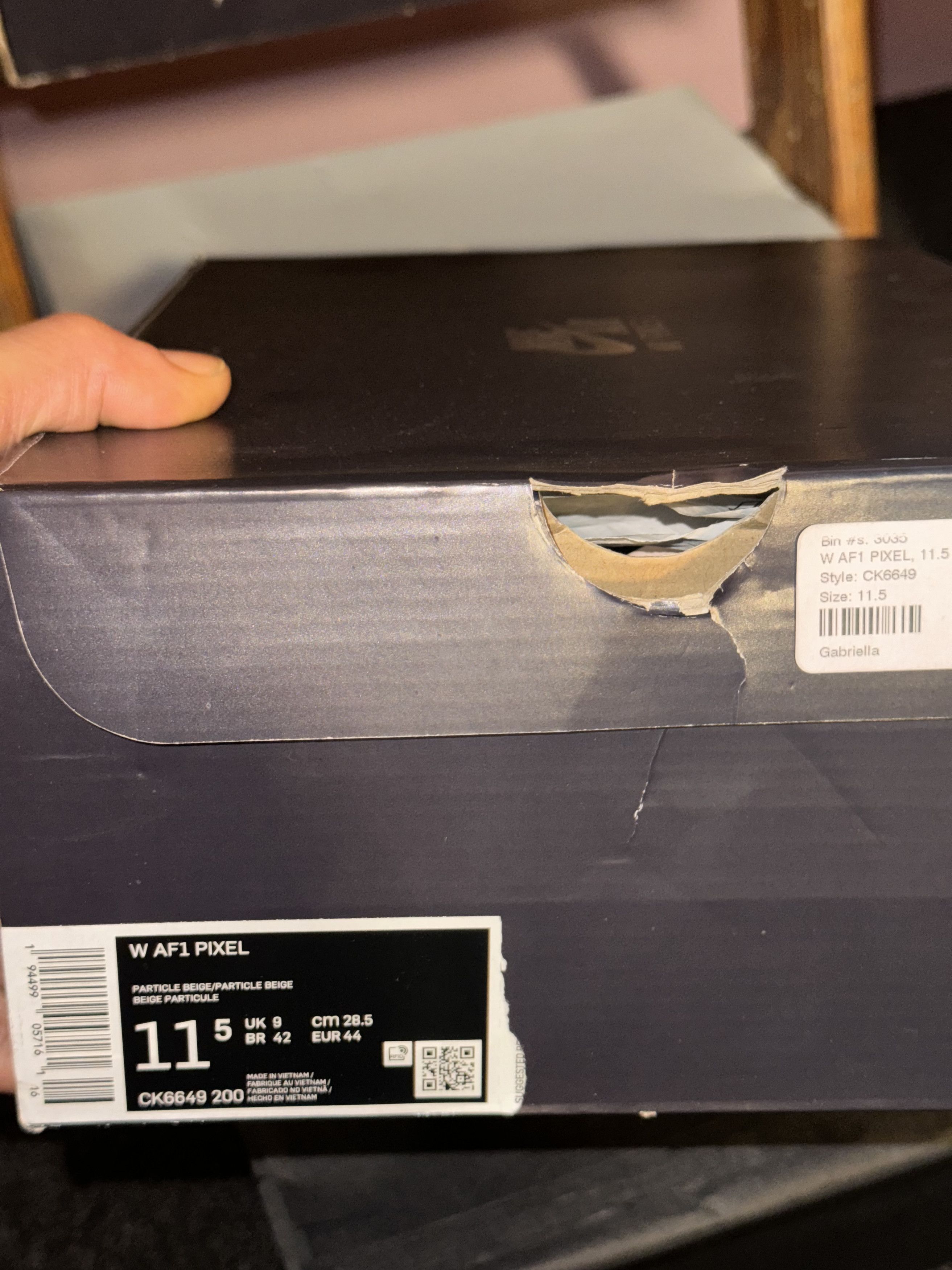 Nike AF1 "Pixel" Lows Size US 10 / EU 43 - 6 Thumbnail
