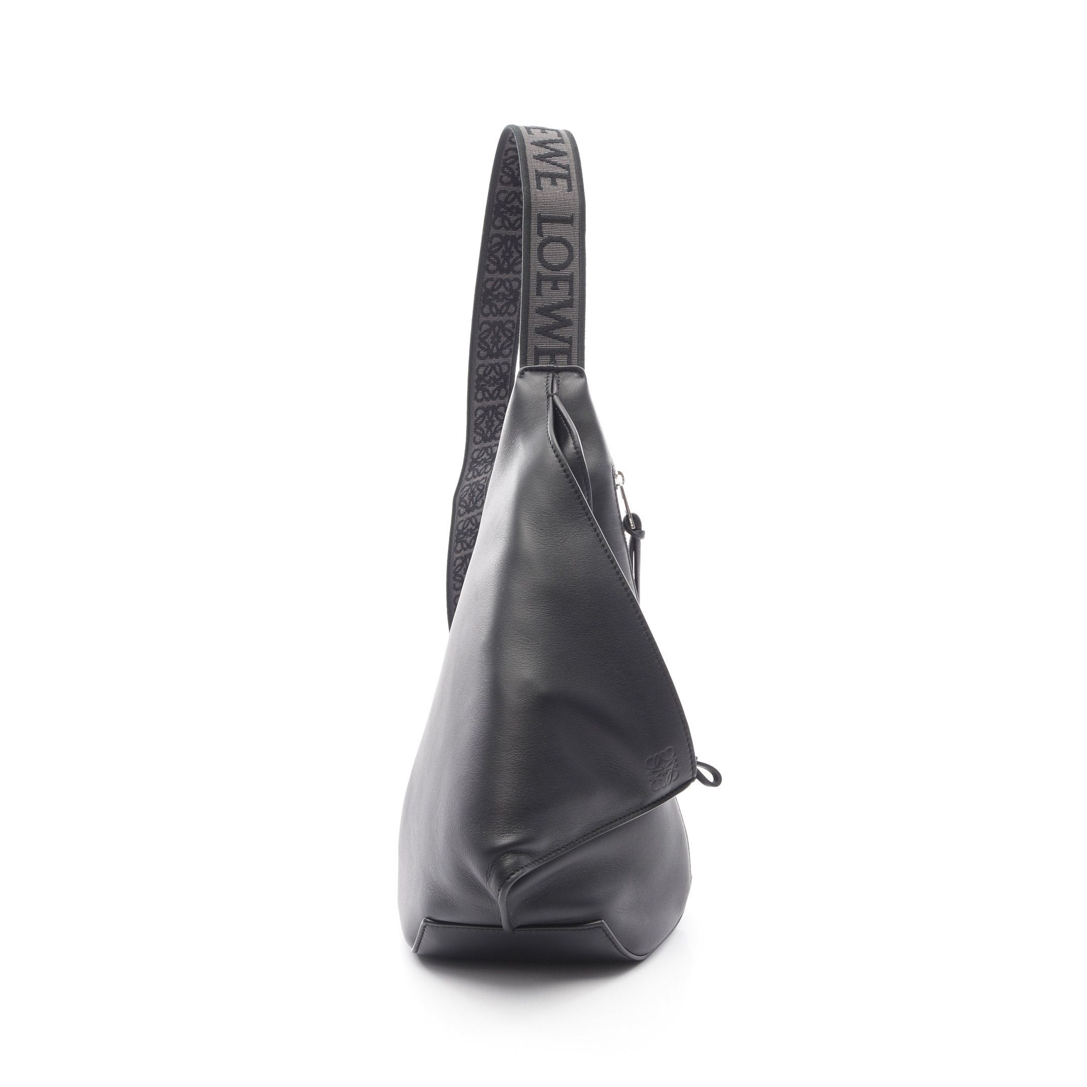 Loewe Loewe Anton Sling Body Bag Leather Black Size ONE SIZE - 1 Thumbnail