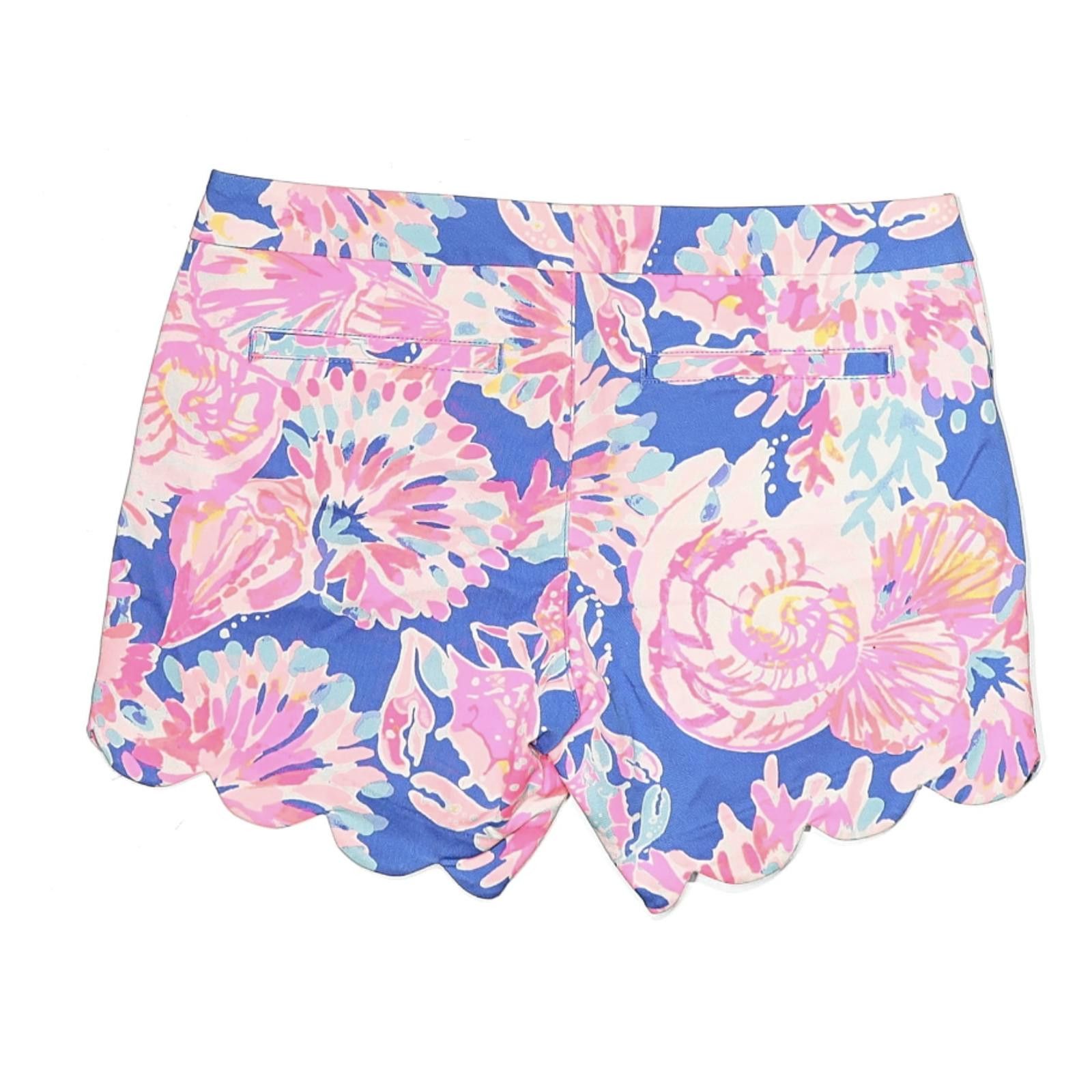 Other Lilly Pulitzer Size 2 Floral Print Shorts Size 26" / US 2 / IT 38 - 2 Thumbnail