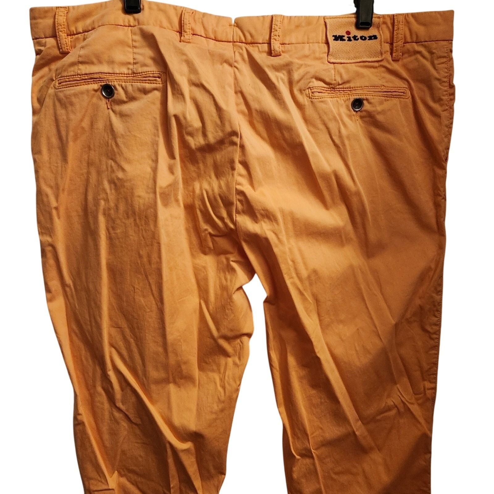 Kiton Kiton Orange Chinos Lightweight Cotton Casual 42 Size US 26 / EU 42 - 4 Thumbnail