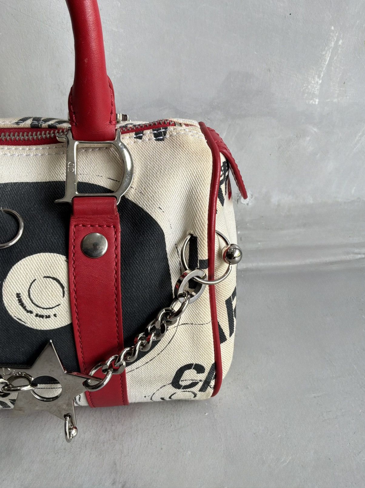Dior Dior - Galliano Era - Hardcore Pierced Mini Boston Bag Size ONE SIZE - 5 Thumbnail