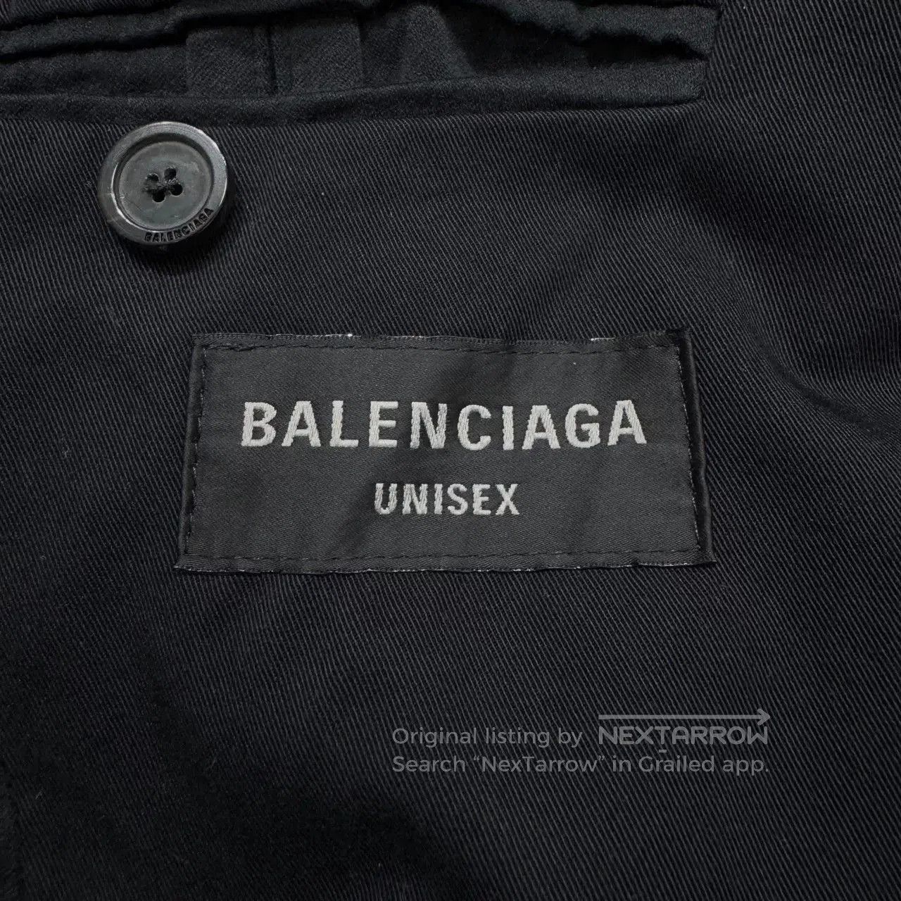 Balenciaga Balenciaga Distressed Pin Blazer Coat. Size US M / EU 48-50 / 2 - 2 Thumbnail