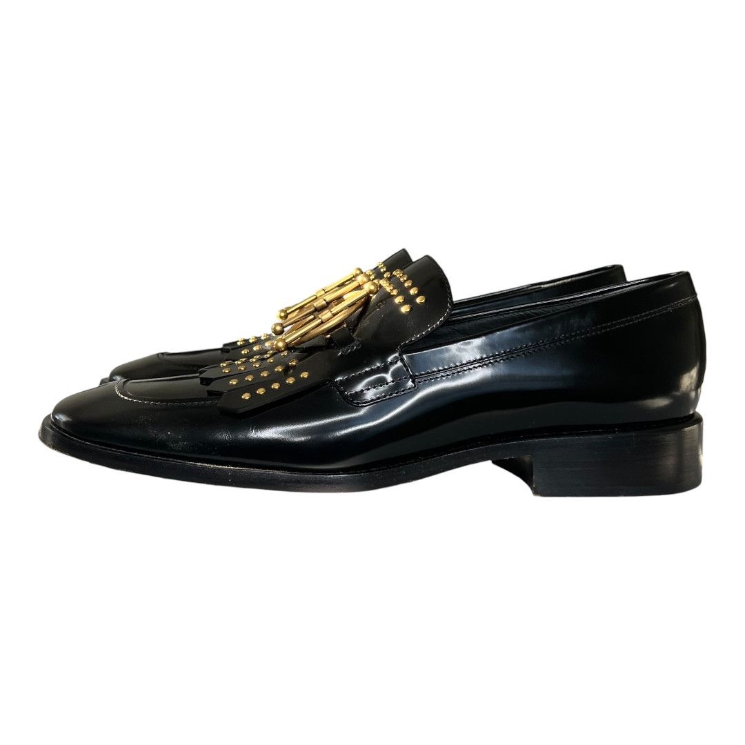 Dior Dior Studded Patent Leather Loafers Size US 9.5 / IT 39.5 - 4 Thumbnail