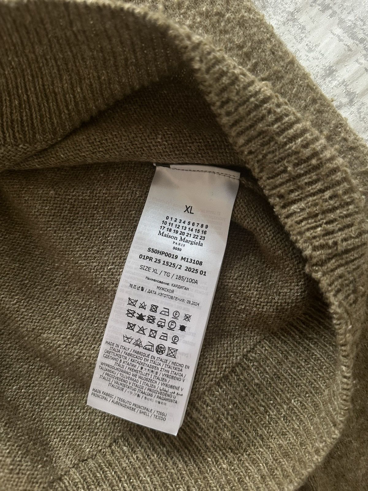 Maison Margiela Margiela Cardigan Size US L / EU 52-54 / 3 - 6 Thumbnail