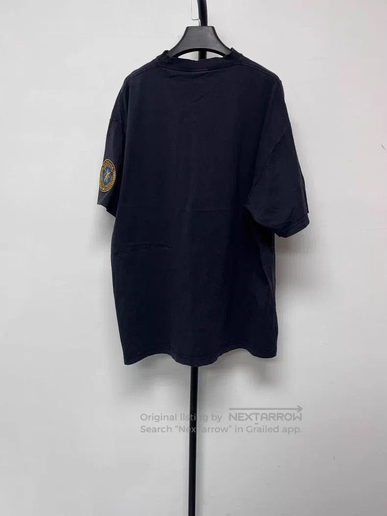 Balenciaga Balenciaga Faded Fleece Short Sleeve T-Shirt Size US M / EU 48-50 / 2 - 2 Thumbnail