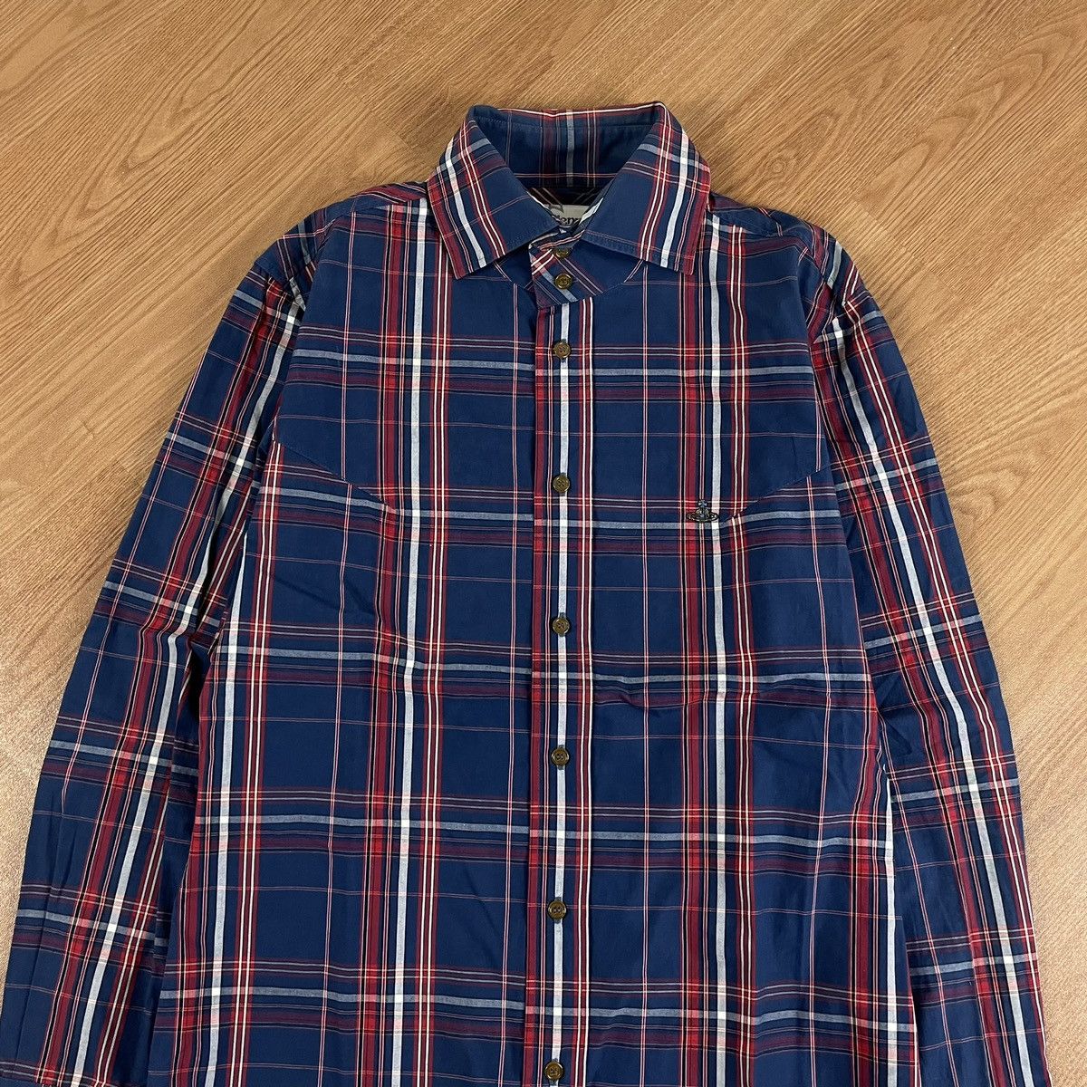 Vivienne Westwood Viviene Westwood Man Deformed Check Shirt Size US M / EU 48-50 / 2 - 2 Thumbnail